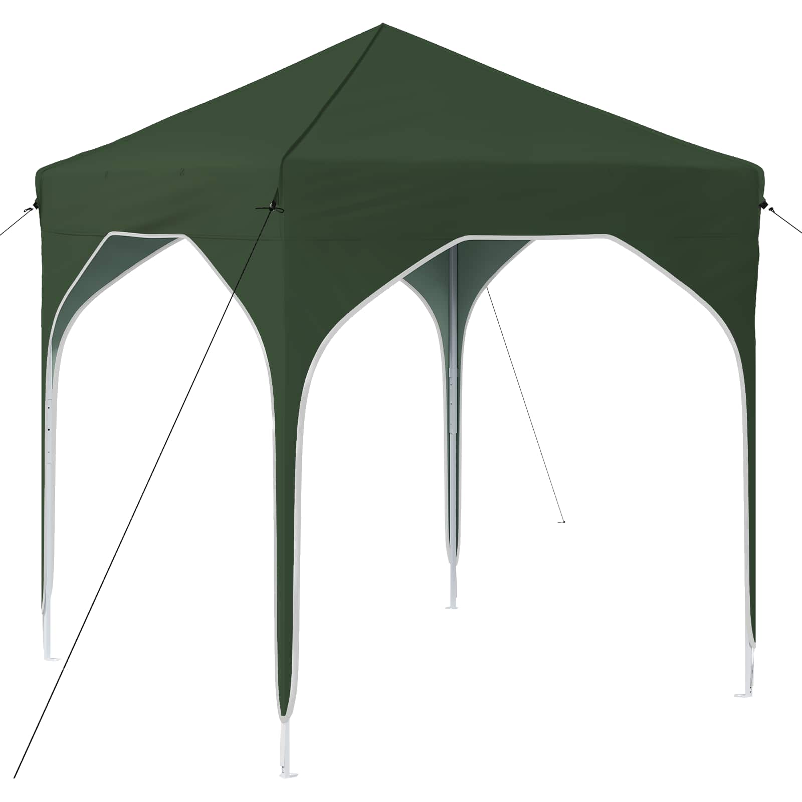 Pop-up šventinis palapinė 194 x 194 x 245 cm Žalia Pop-up šventinis palapinė 194 x 194 x 245 cm Žalia - Image 3