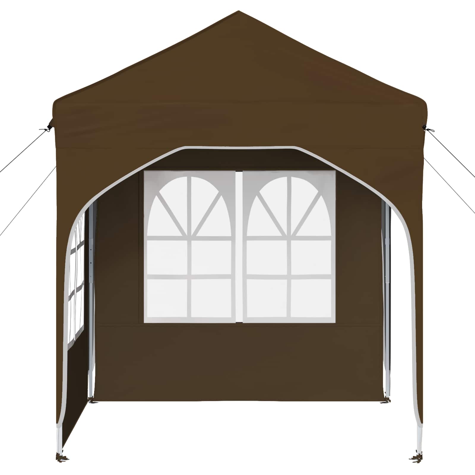 Pop-up šventinis palapinė 192 x 192 x 245 cm Taupe Pop-up šventinis palapinė 192 x 192 x 245 cm Taupe - Image 7