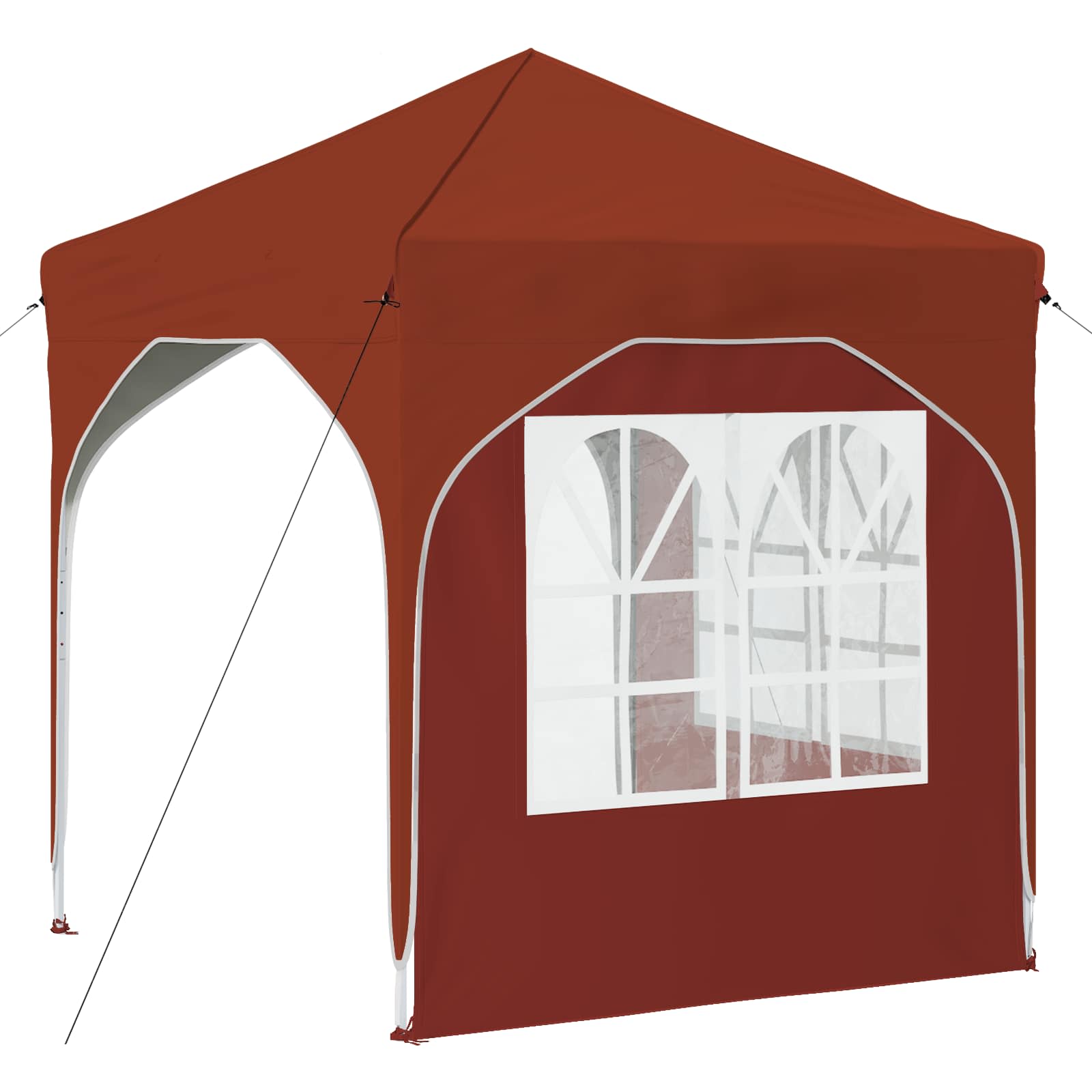 Pop-up šventinis palapinė 192 x 192 x 245 cm Terakotos Pop-up šventinis palapinė 192 x 192 x 245 cm Terakotos - Image 9