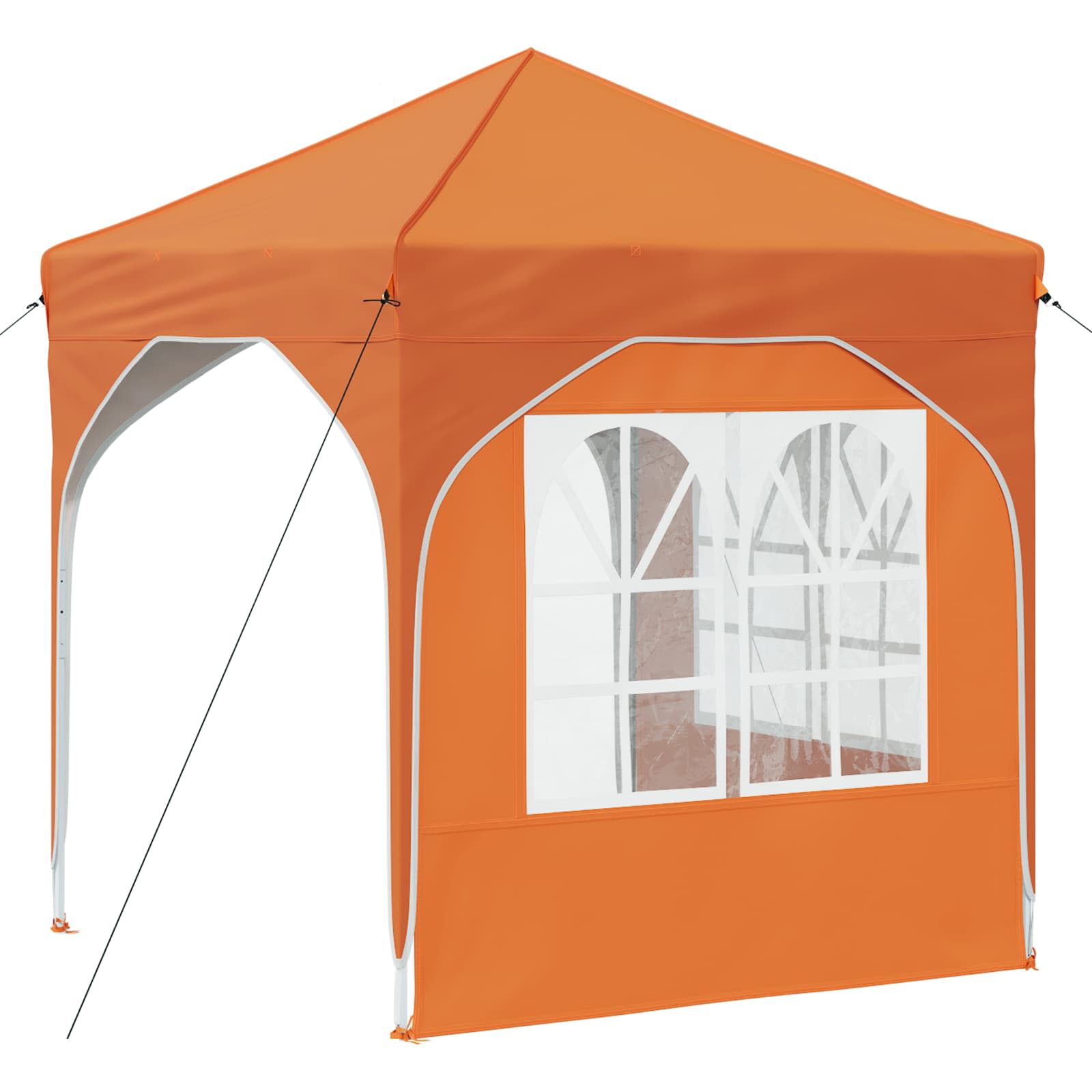 Pop-up šventinis palapinė 192 x 192 x 245 cm Oranžinė Pop-up šventinis palapinė 192 x 192 x 245 cm Oranžinė - Image 9