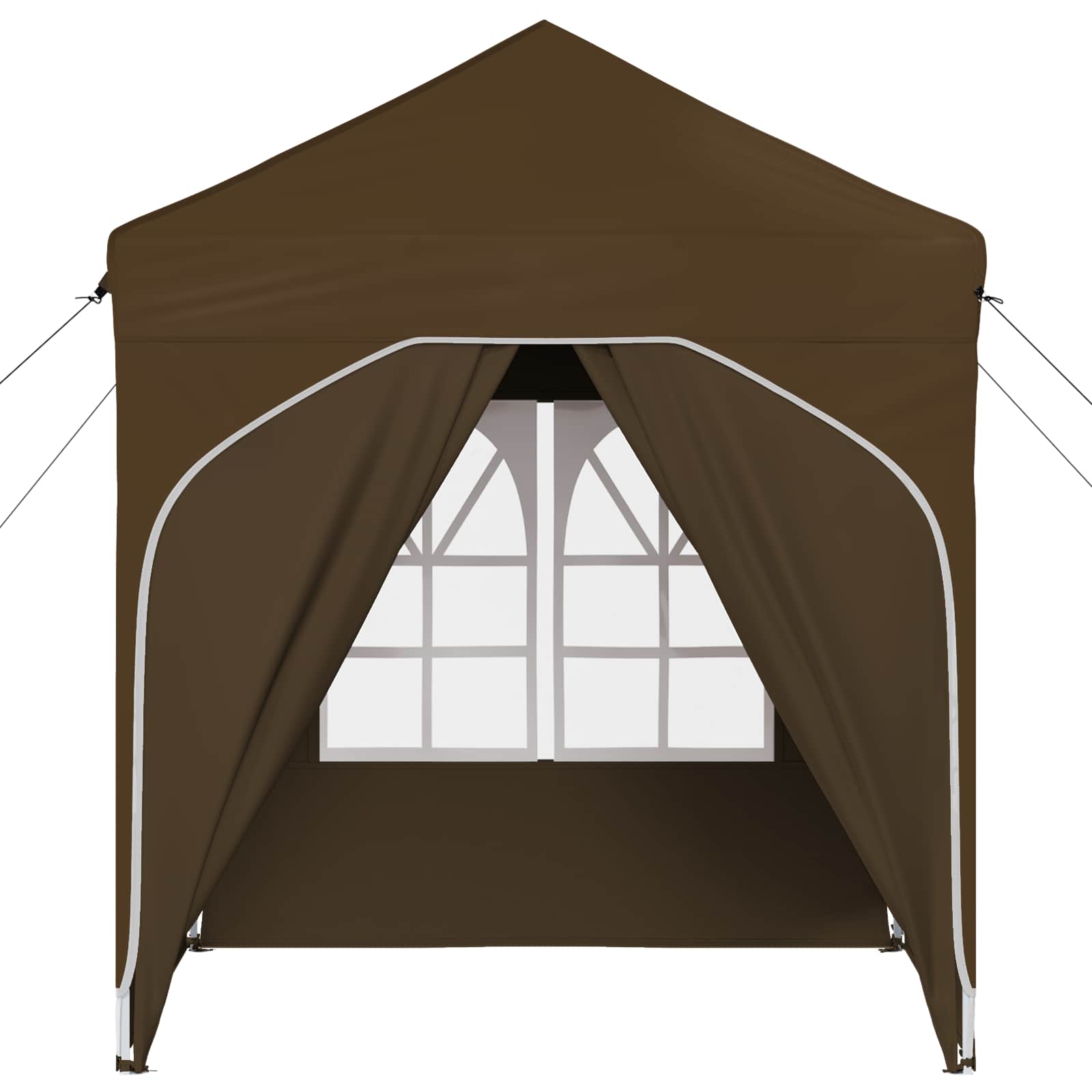 Pop-up šventinis palapinė 192 x 192 x 245 cm Taupe Pop-up šventinis palapinė 192 x 192 x 245 cm Taupe - Image 8