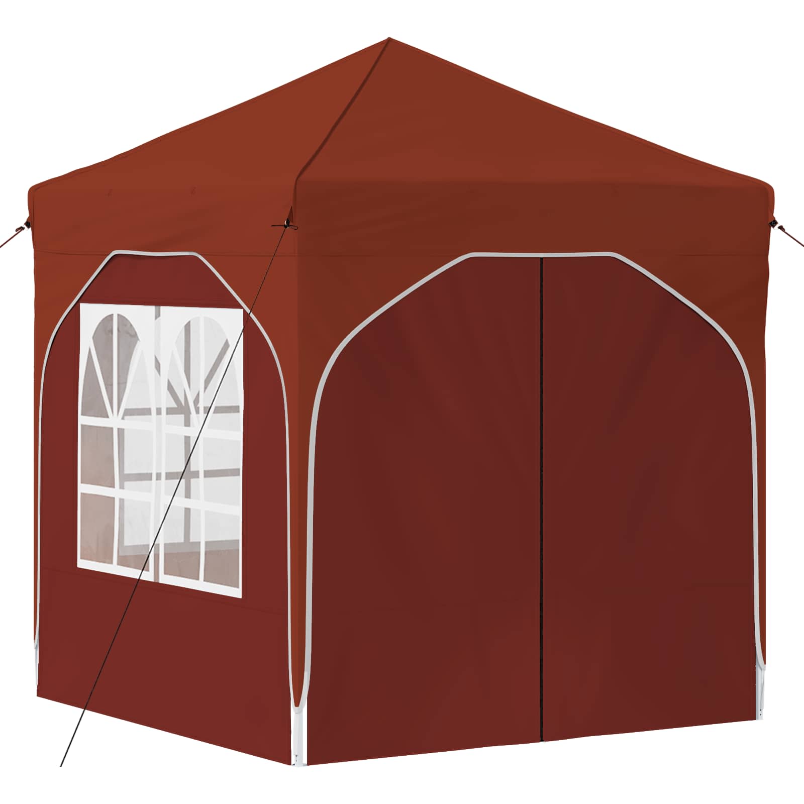 Pop-up šventinis palapinė 192 x 192 x 245 cm Terakotos Pop-up šventinis palapinė 192 x 192 x 245 cm Terakotos - Image 6