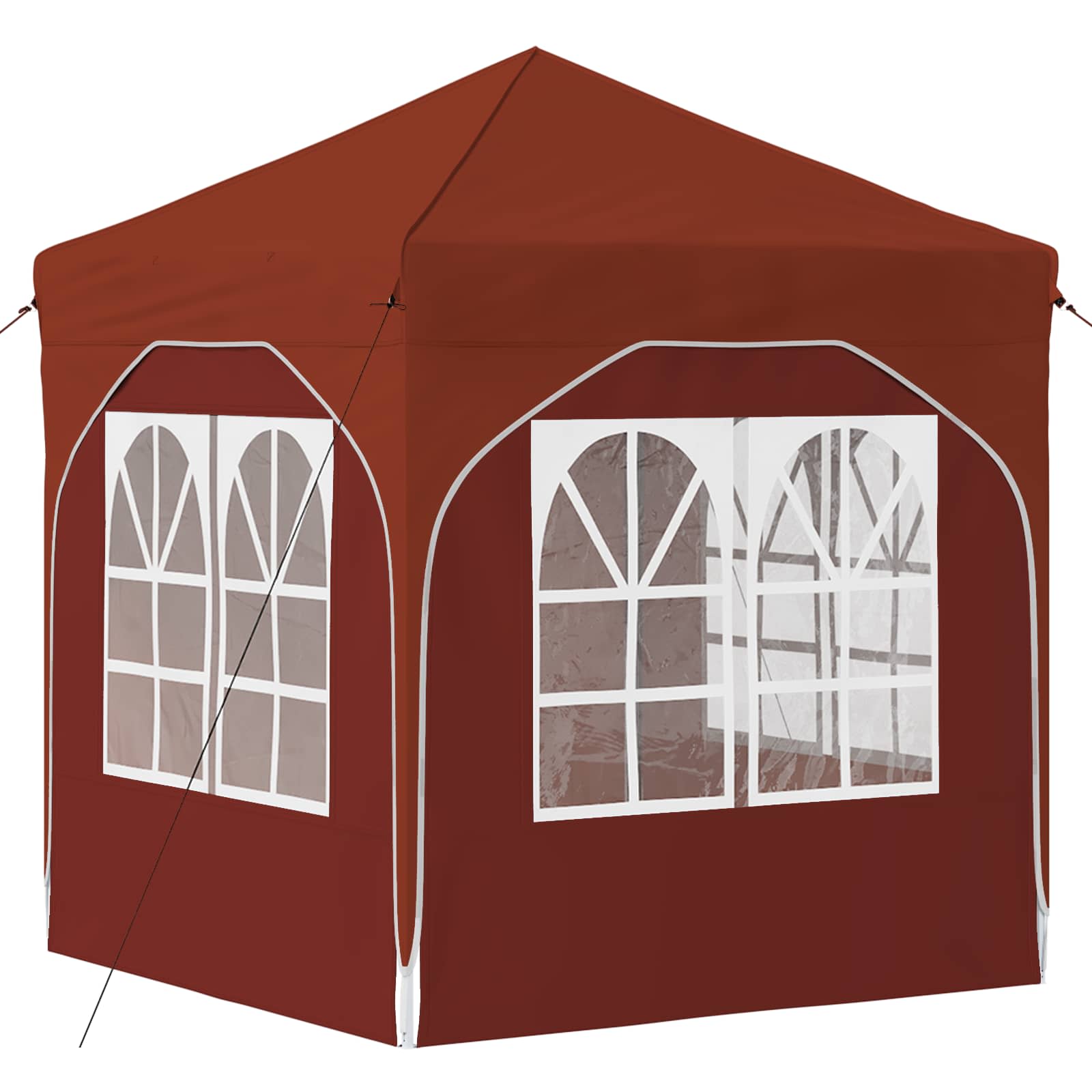 Pop-up šventinis palapinė 192 x 192 x 245 cm Terakotos Pop-up šventinis palapinė 192 x 192 x 245 cm Terakotos - Image 10