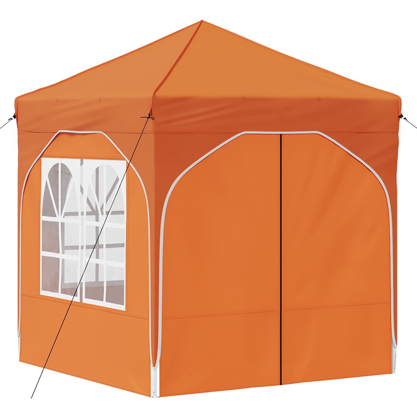 Pop-up šventinis palapinė 192 x 192 x 245 cm Oranžinė Pop-up šventinis palapinė 192 x 192 x 245 cm Oranžinė - Image 6