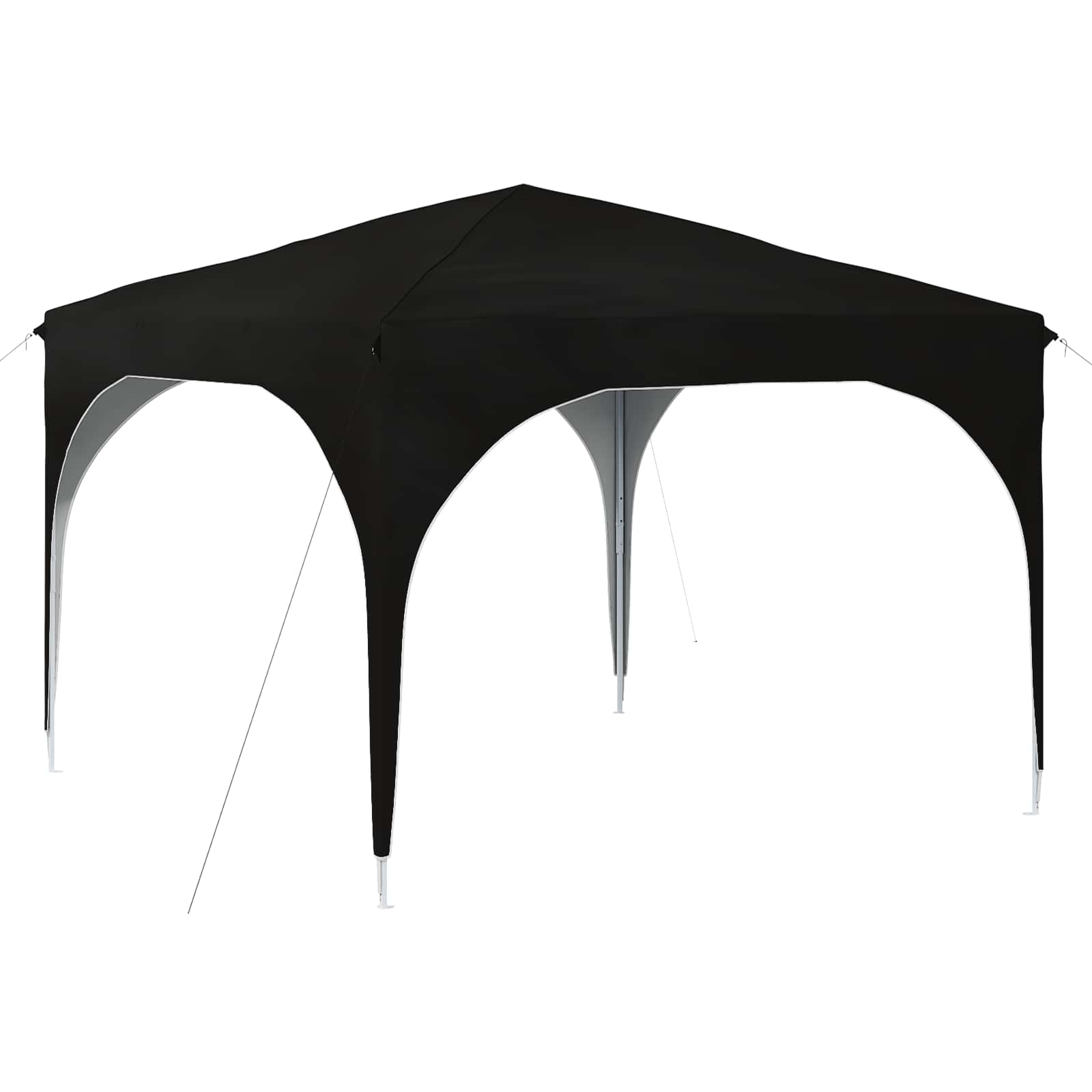 Pop-up šventinis palapinė 290 x 290 x 245 cm Juoda Pop-up šventinis palapinė 290 x 290 x 245 cm Juoda - Image 3