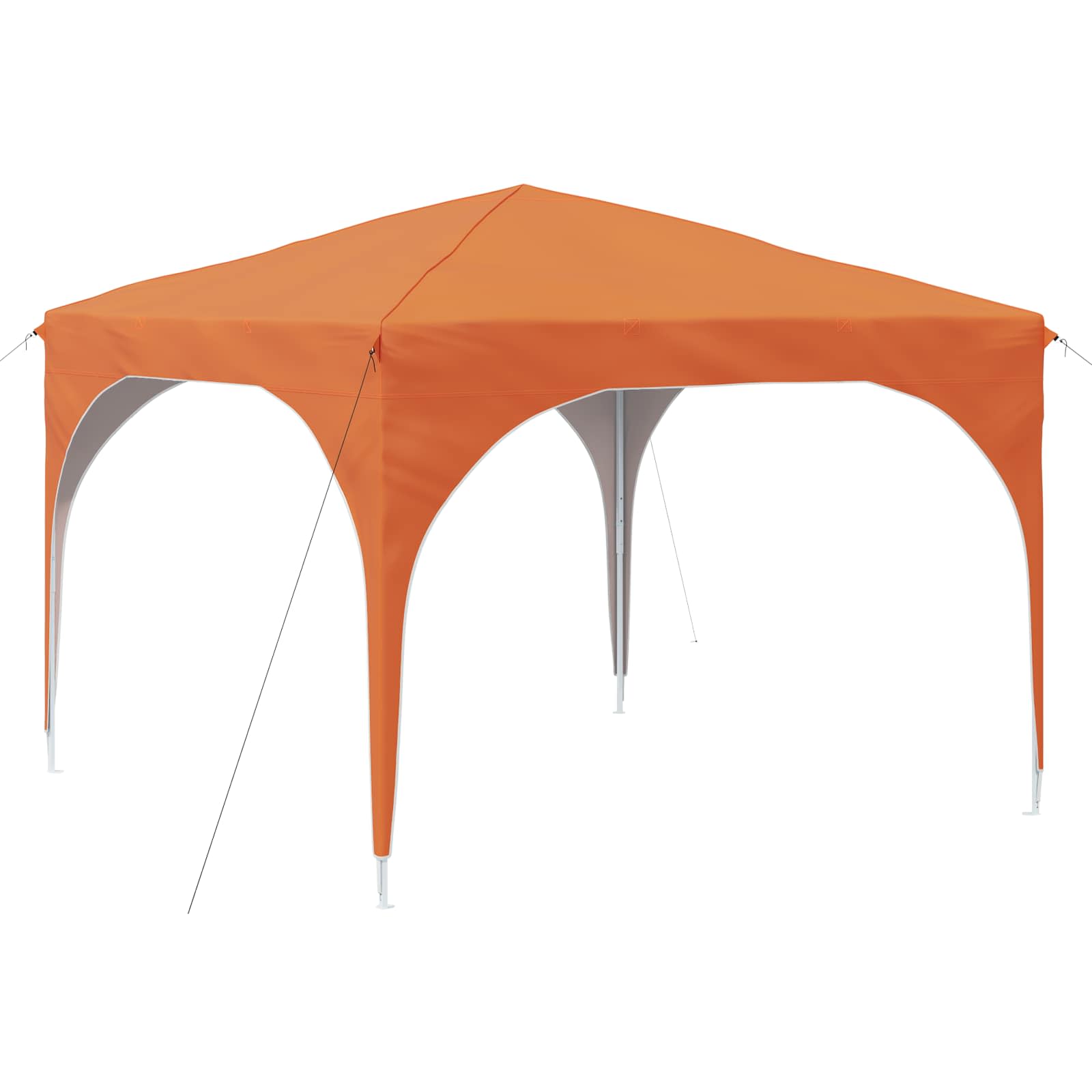 Pop-up šventinis palapinė 290 x 290 x 245 cm Oranžinė Pop-up šventinis palapinė 290 x 290 x 245 cm Oranžinė - Image 3