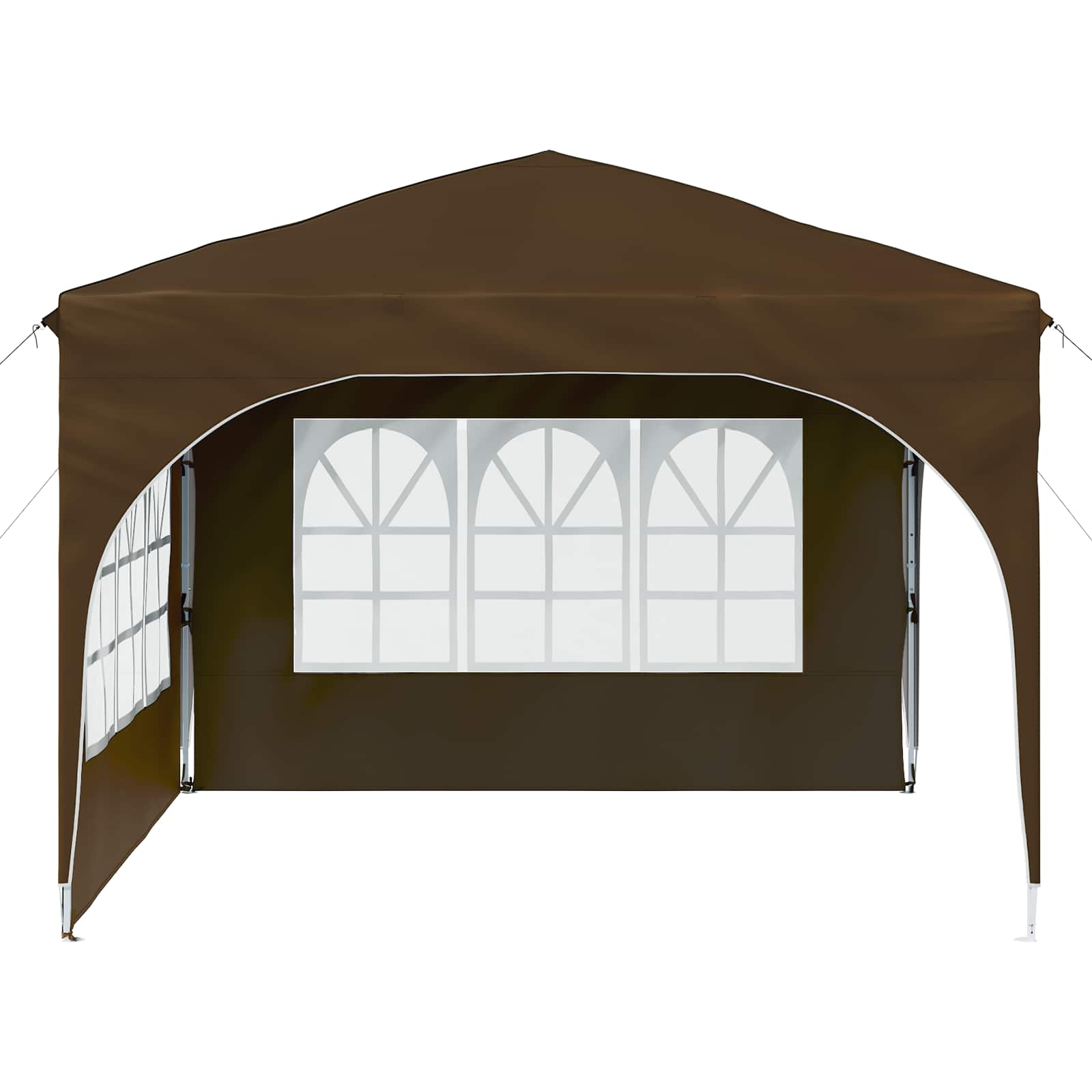 Pop-up šventinis palapinė 290 x 290 x 245 cm Taupe Pop-up šventinis palapinė 290 x 290 x 245 cm Taupe - Image 7