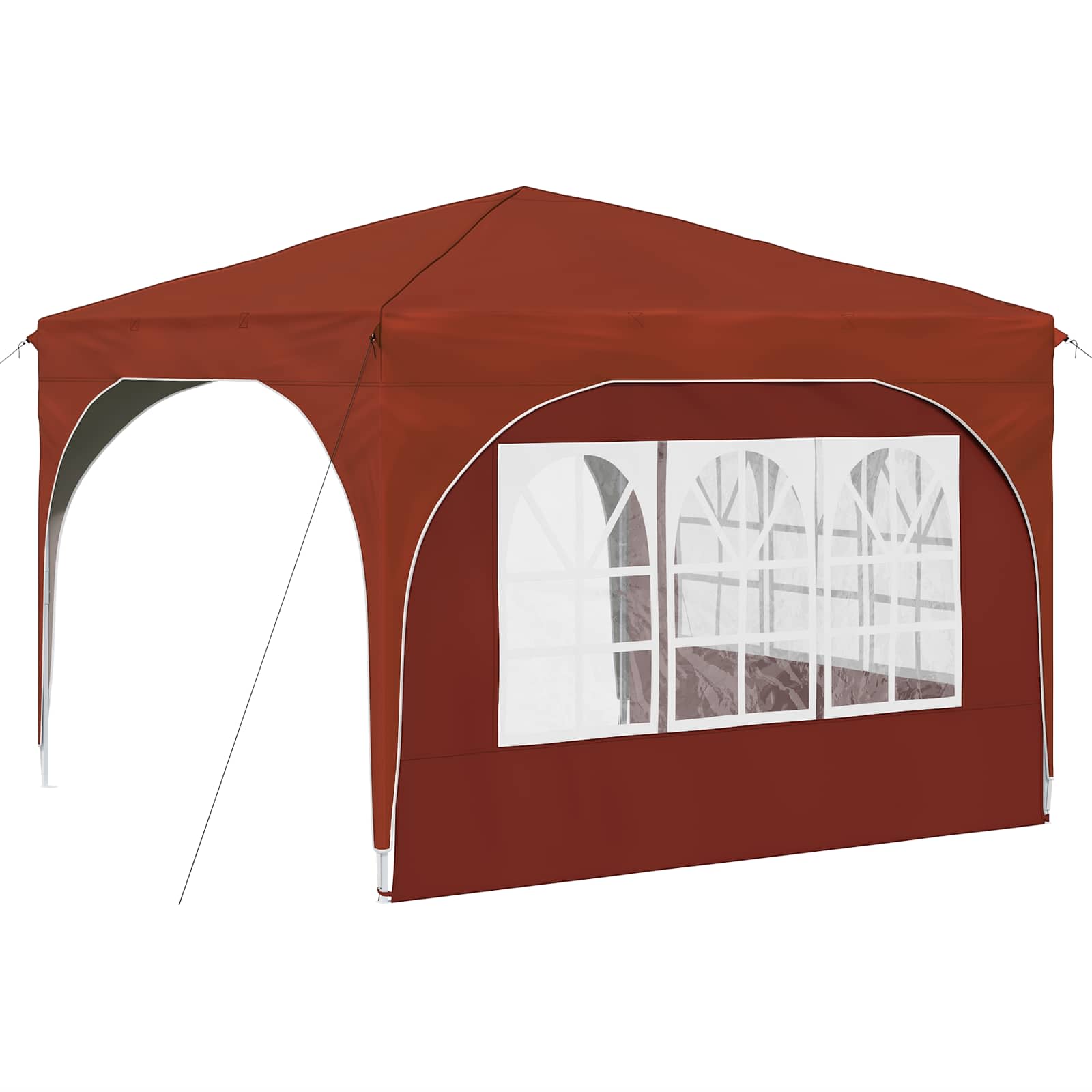 Pop-up šventinis palapinė 290 x 290 x 245 cm Terakotos Pop-up šventinis palapinė 290 x 290 x 245 cm Terakotos - Image 9
