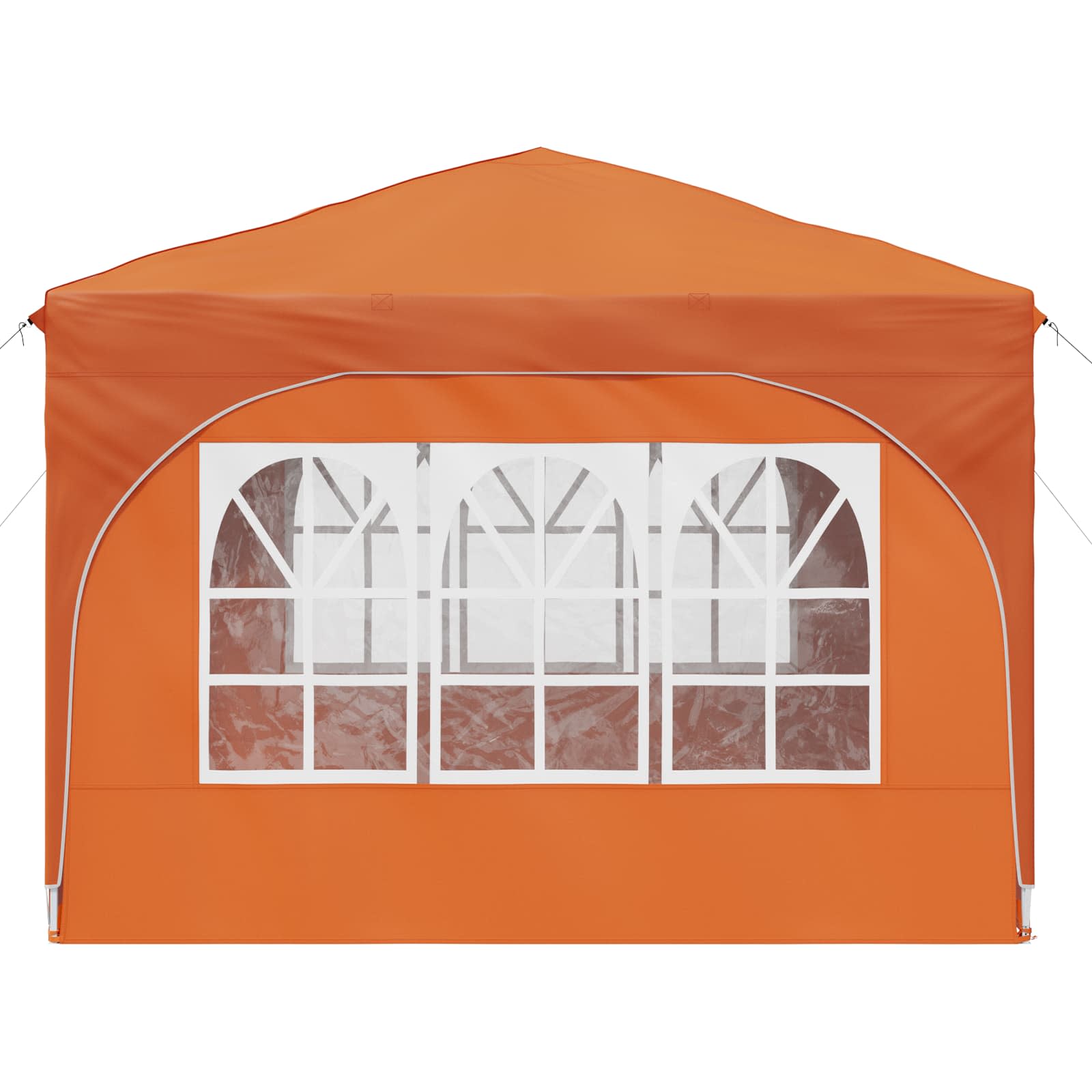 Pop-up šventinis palapinė 290 x 290 x 245 cm Oranžinė Pop-up šventinis palapinė 290 x 290 x 245 cm Oranžinė - Image 9