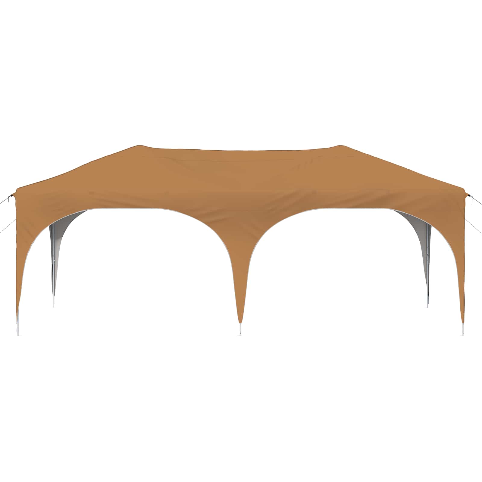 Pop-up šventinis palapinė 575 x 288 x 245 cm Smėlio Pop-up šventinis palapinė 575 x 288 x 245 cm Smėlio - Image 6