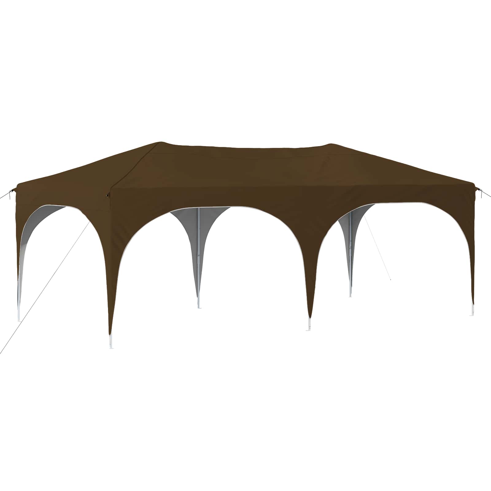 Pop-up šventinis palapinė 575 x 288 x 245 cm Taupe Pop-up šventinis palapinė 575 x 288 x 245 cm Taupe - Image 3