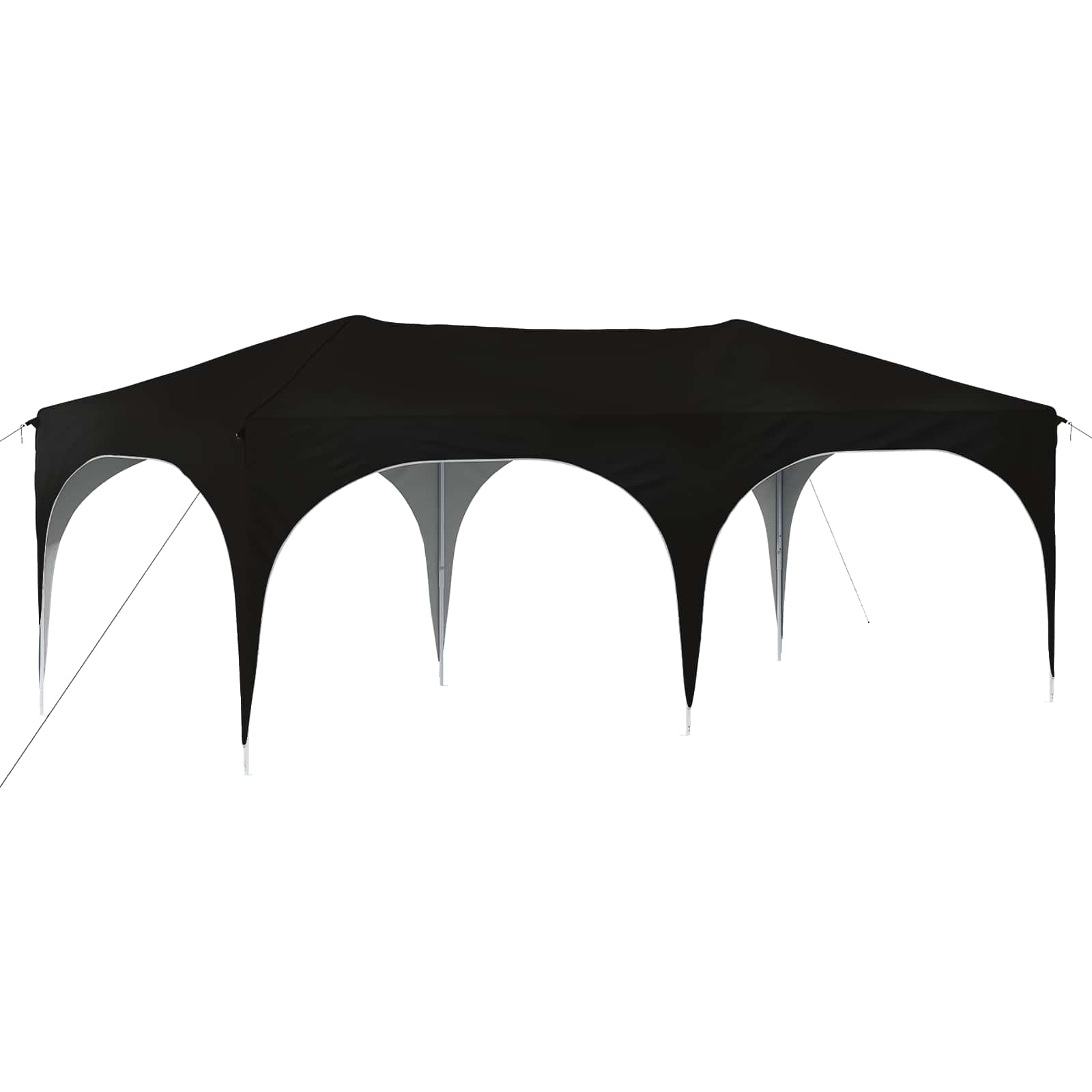 Pop-up šventinis palapinė 575 x 288 x 245 cm Juoda Pop-up šventinis palapinė 575 x 288 x 245 cm Juoda - Image 3