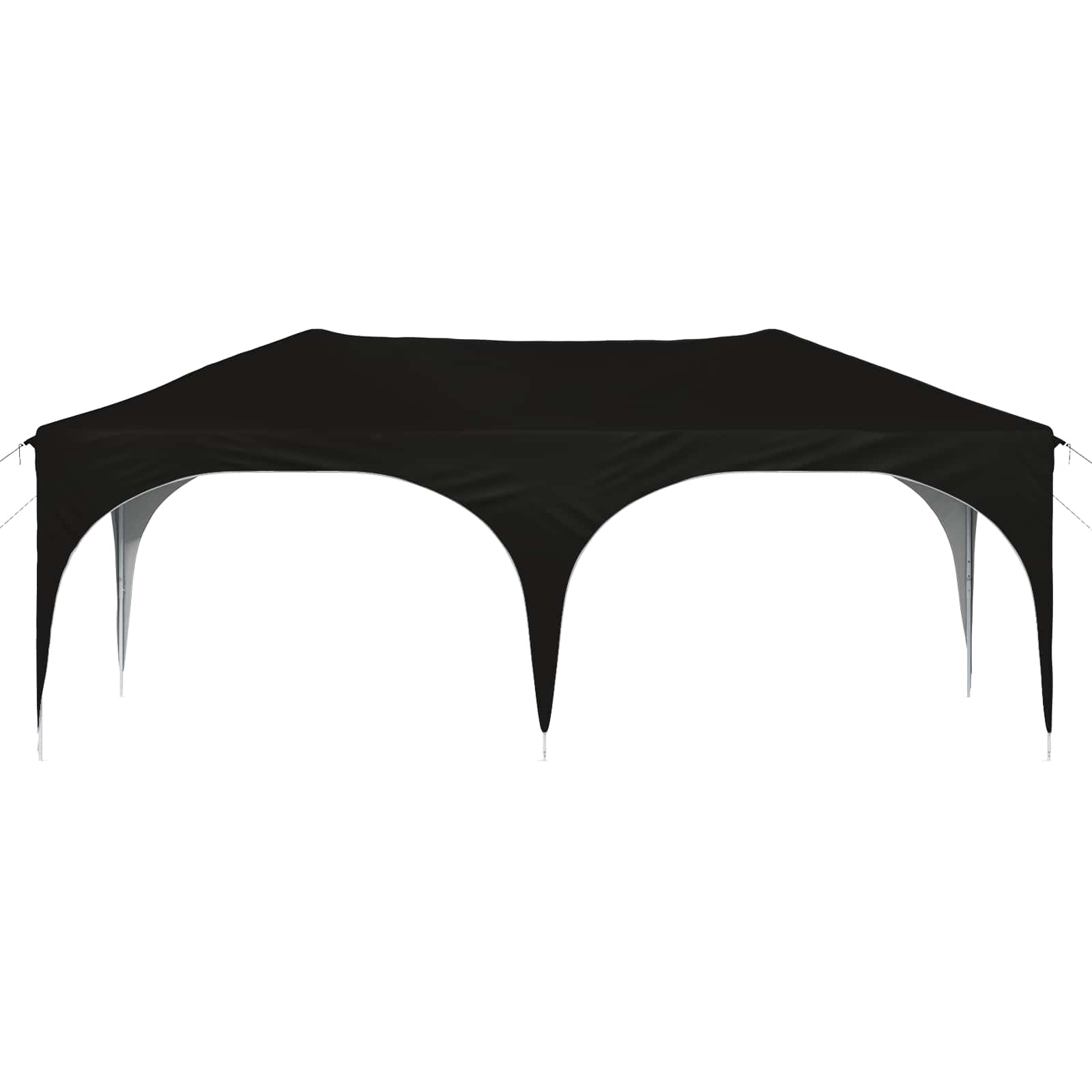 Pop-up šventinis palapinė 575 x 288 x 245 cm Juoda Pop-up šventinis palapinė 575 x 288 x 245 cm Juoda - Image 6