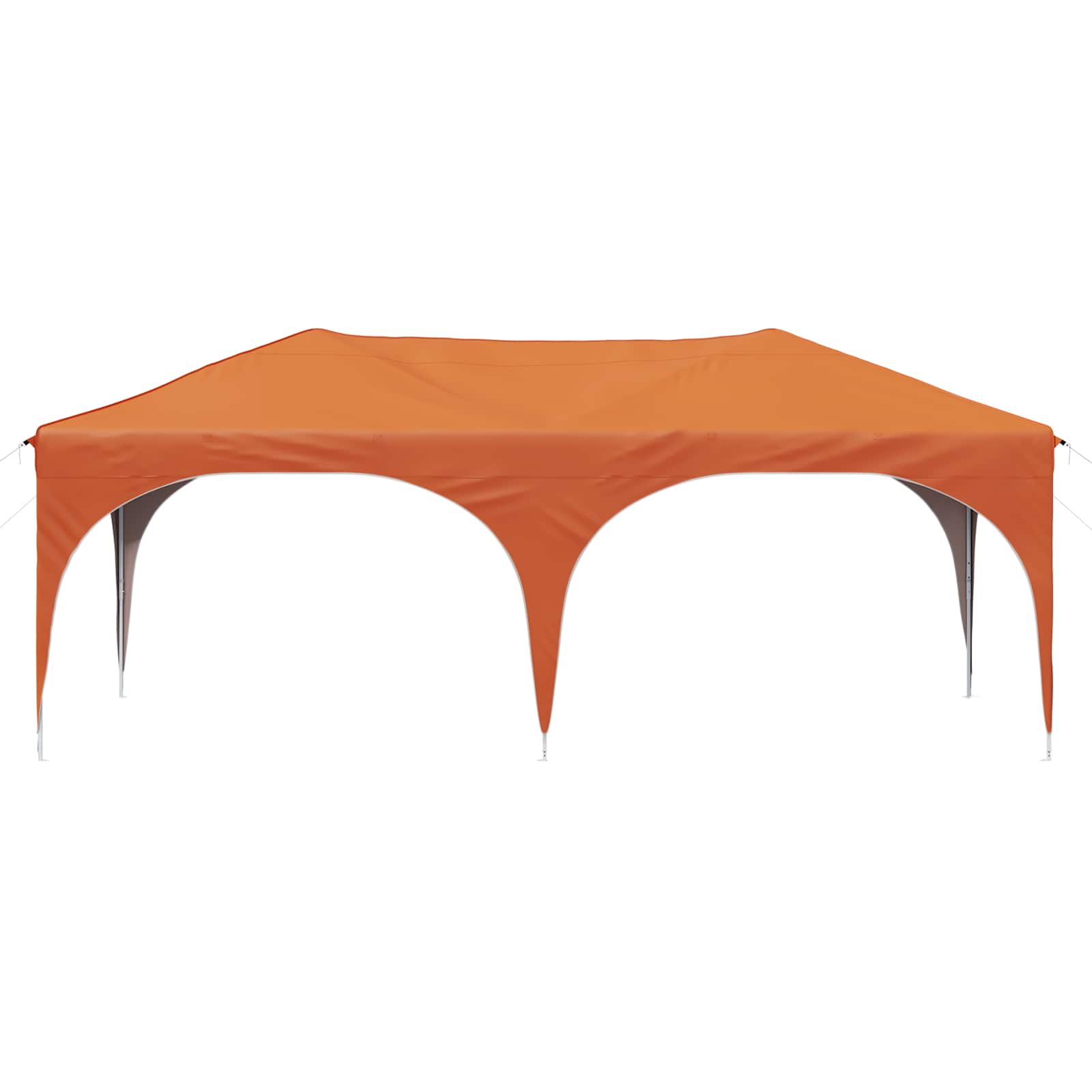 Pop-up šventinis palapinė 575 x 288 x 245 cm Oranžinė Pop-up šventinis palapinė 575 x 288 x 245 cm Oranžinė - Image 6