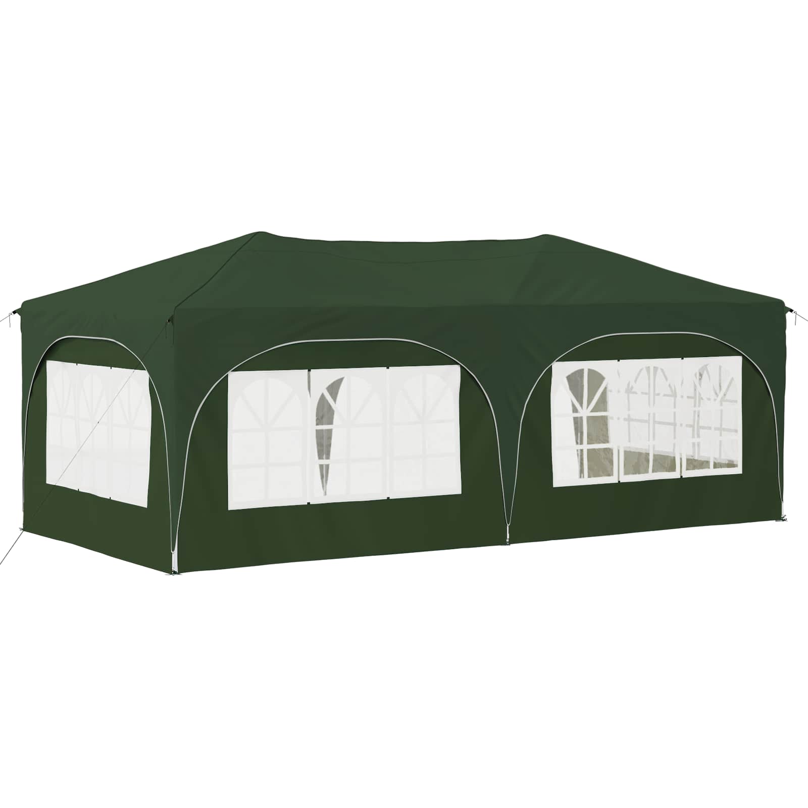 Pop-up šventinis palapinė 575 x 288 x 245 cm Žalia Pop-up šventinis palapinė 575 x 288 x 245 cm Žalia - Image 8