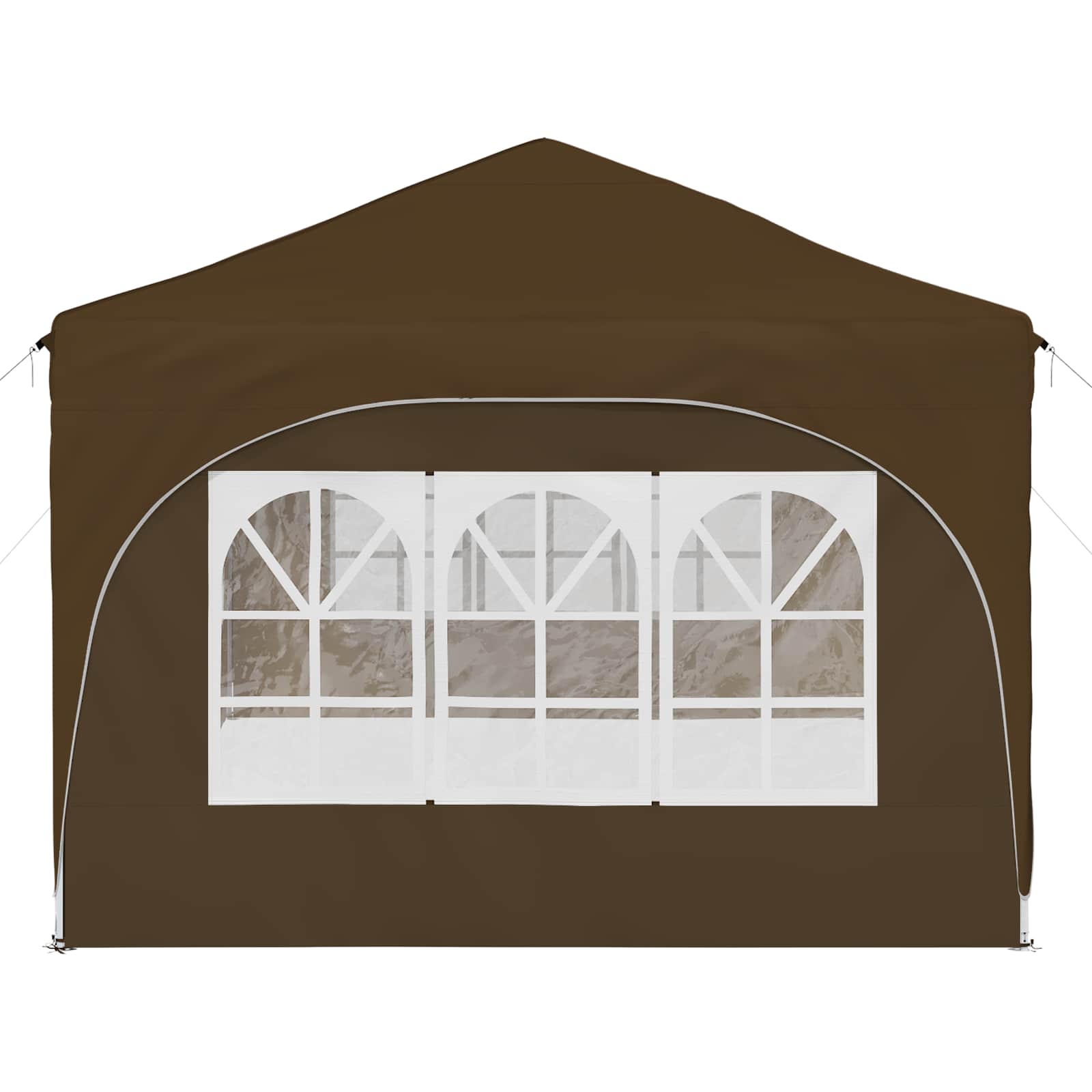 Pop-up šventinis palapinė 575 x 288 x 245 cm Taupe Pop-up šventinis palapinė 575 x 288 x 245 cm Taupe - Image 7