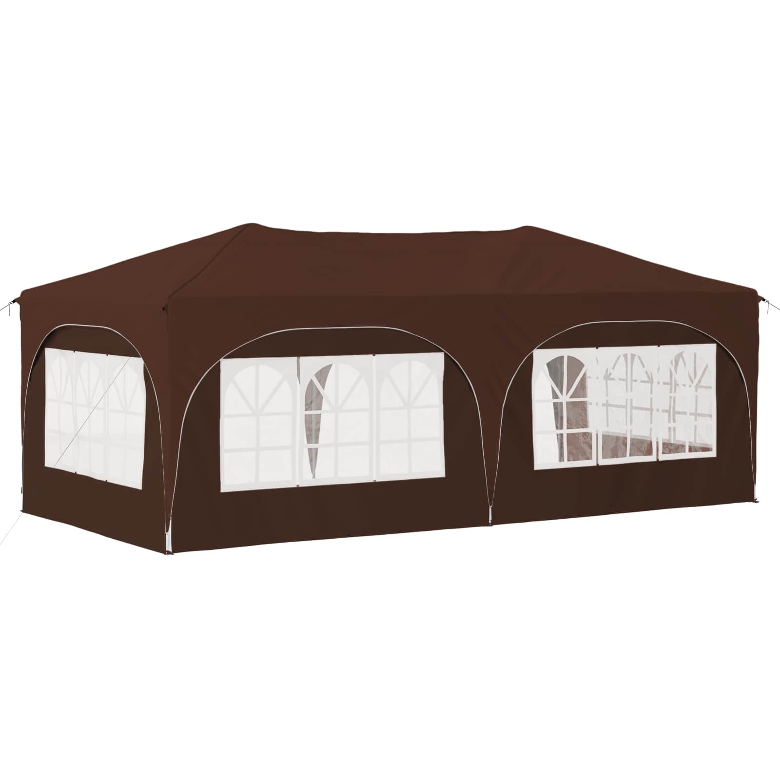 Pop-up šventinis palapinė 575 x 288 x 245 cm Ruda Pop-up šventinis palapinė 575 x 288 x 245 cm Ruda - Image 8