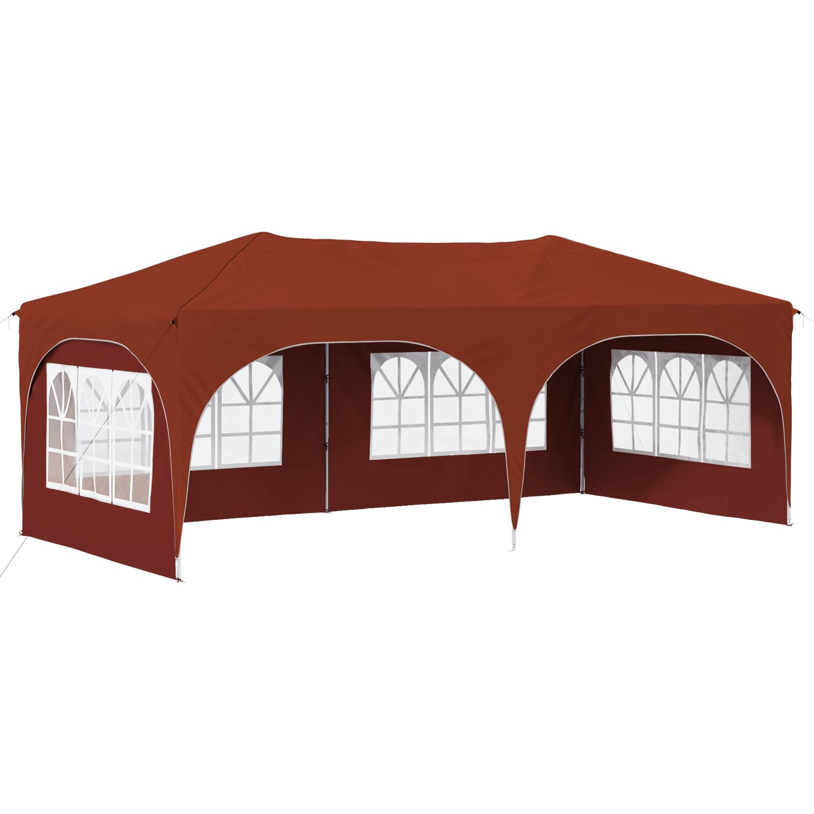Pop-up šventinis palapinė 575 x 288 x 245 cm Terakotos Pop-up šventinis palapinė 575 x 288 x 245 cm Terakotos - Image 3