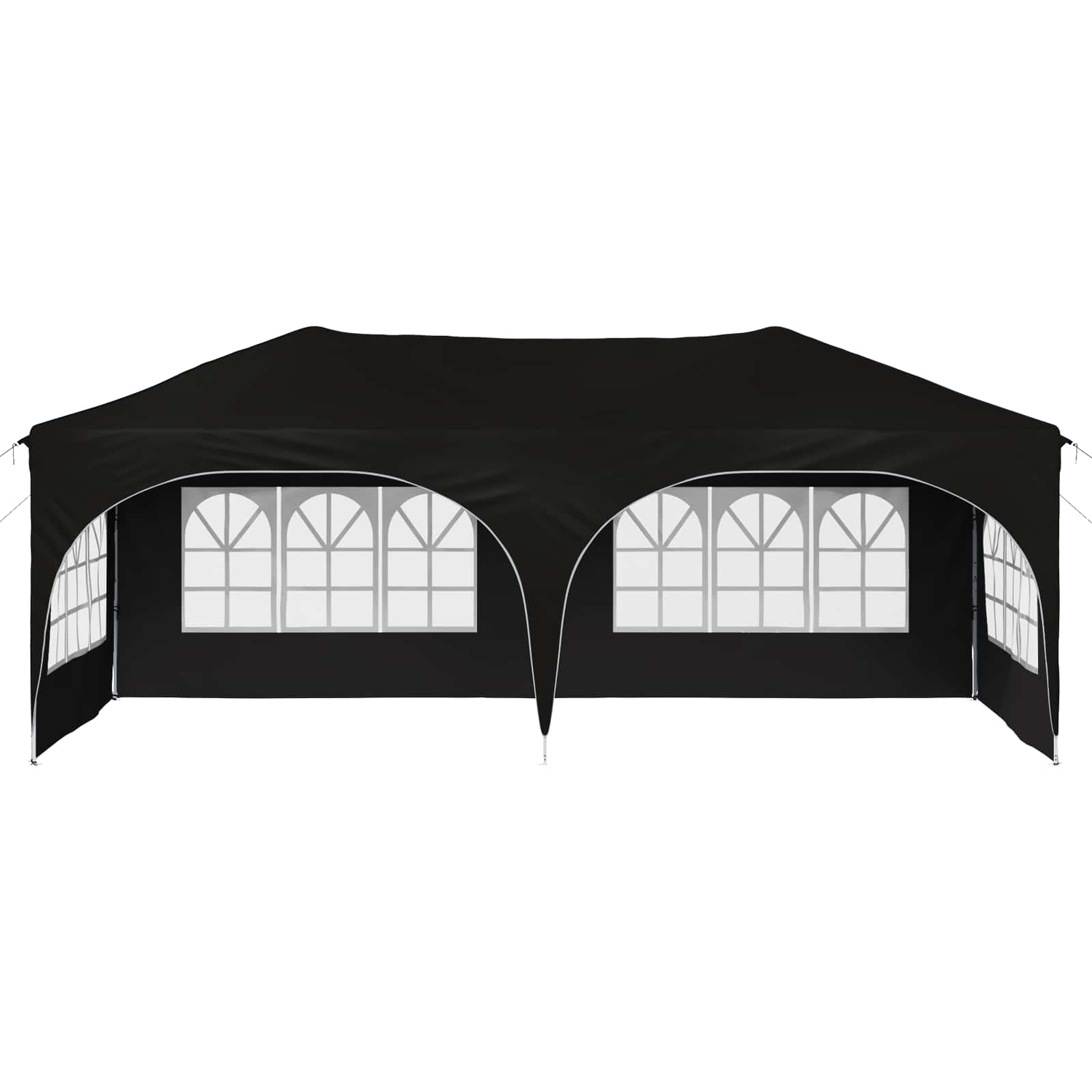 Pop-up šventinis palapinė 575 x 288 x 245 cm Juoda Pop-up šventinis palapinė 575 x 288 x 245 cm Juoda - Image 6
