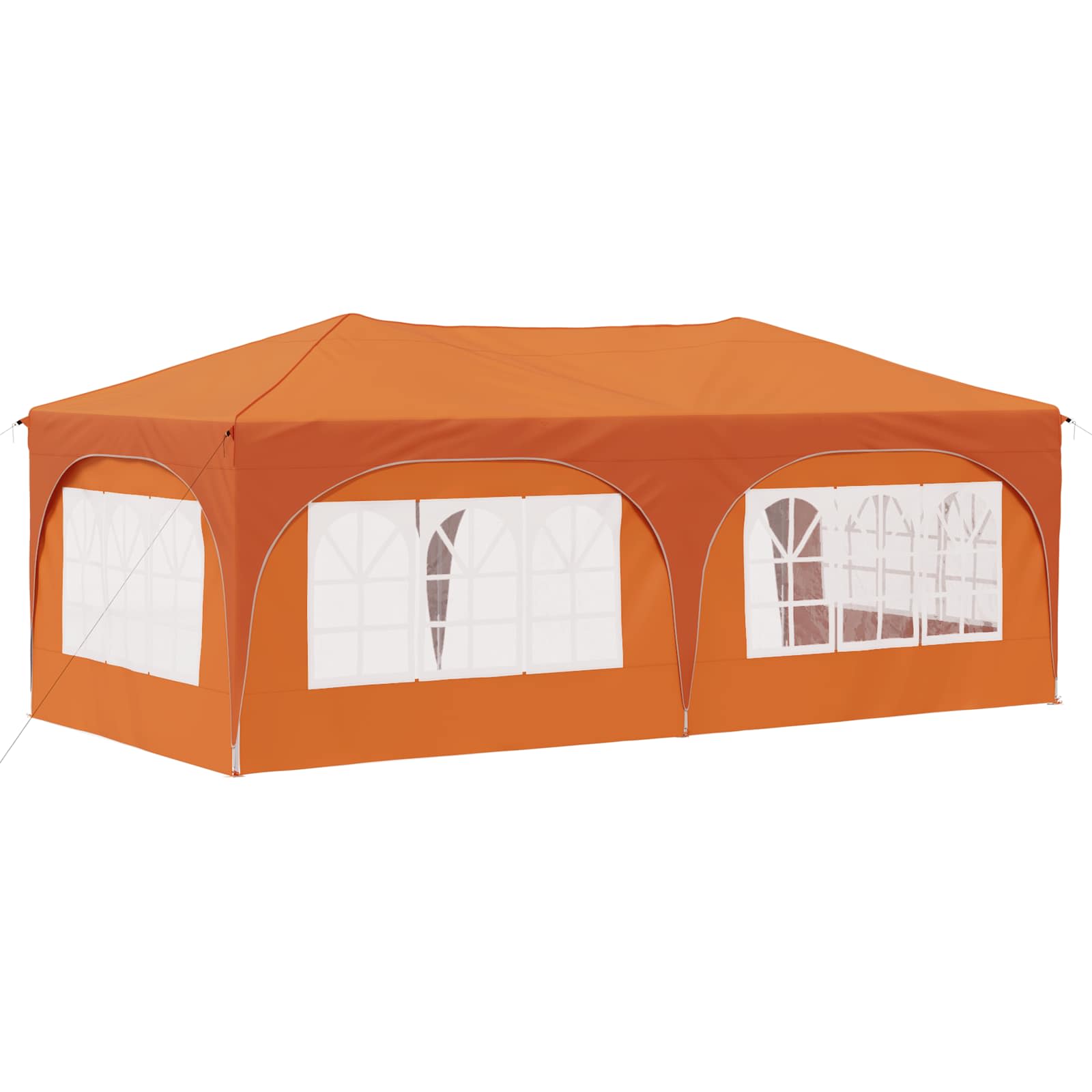 Pop-up šventinis palapinė 575 x 288 x 245 cm Oranžinė Pop-up šventinis palapinė 575 x 288 x 245 cm Oranžinė - Image 8