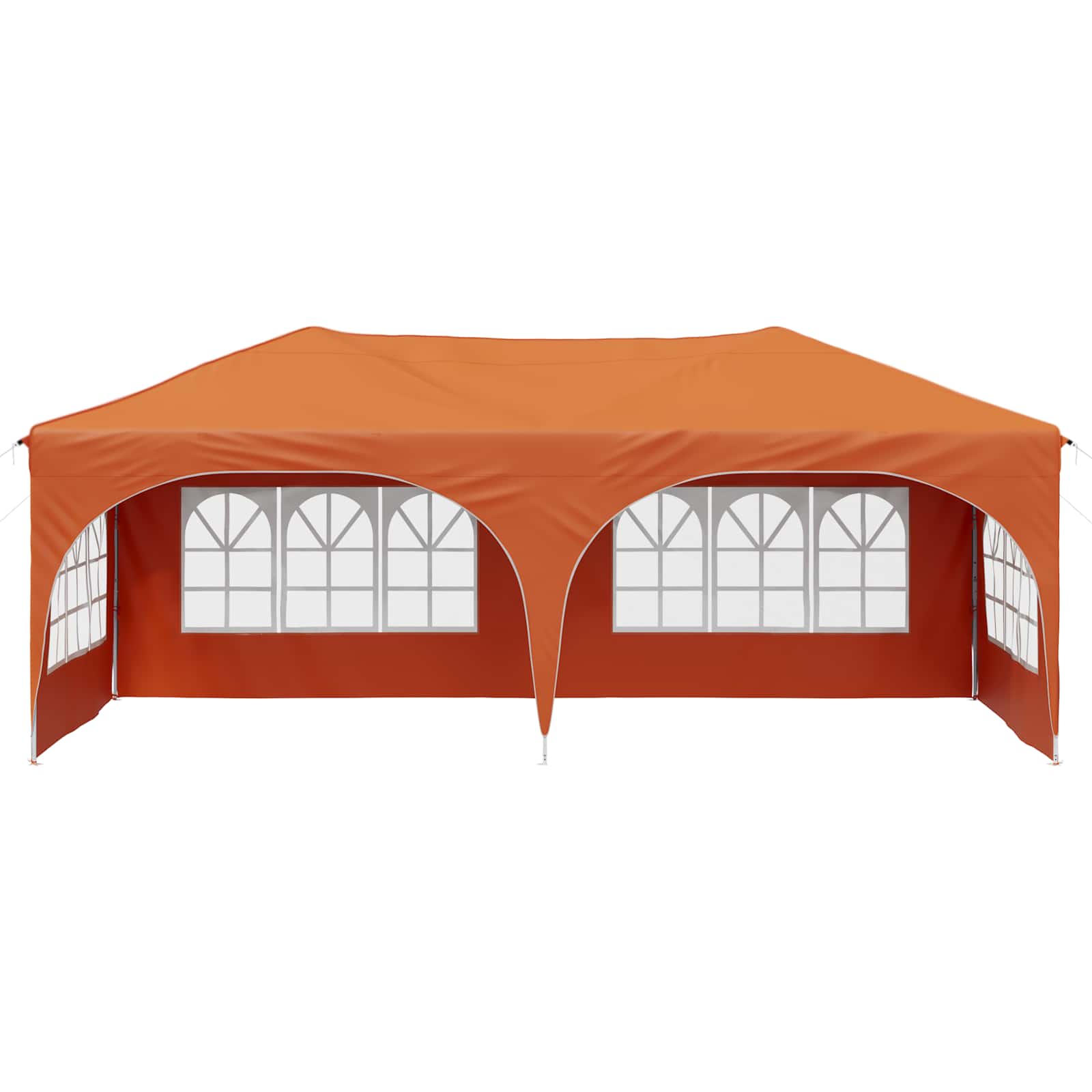 Pop-up šventinis palapinė 575 x 288 x 245 cm Oranžinė Pop-up šventinis palapinė 575 x 288 x 245 cm Oranžinė - Image 6