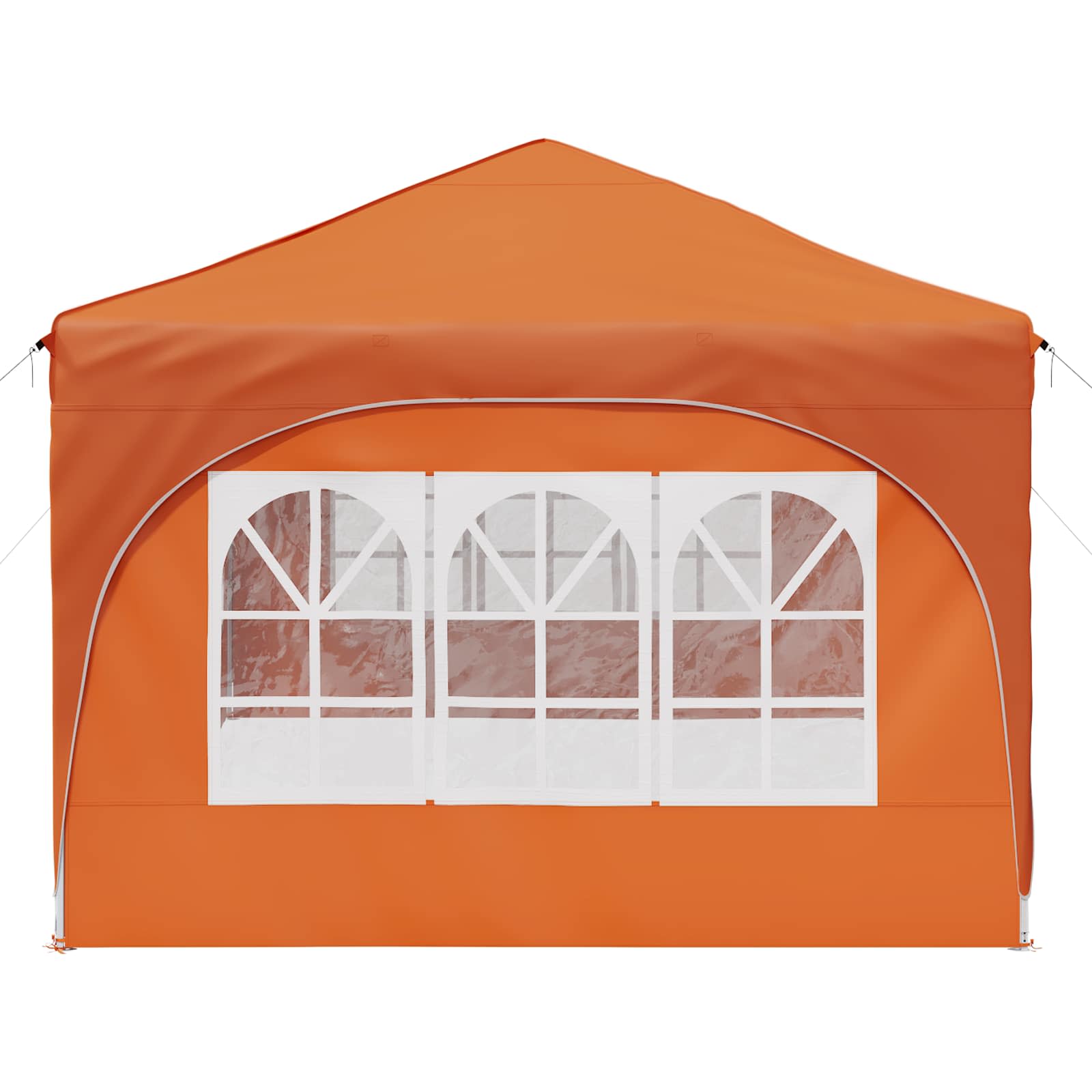 Pop-up šventinis palapinė 575 x 288 x 245 cm Oranžinė Pop-up šventinis palapinė 575 x 288 x 245 cm Oranžinė - Image 7