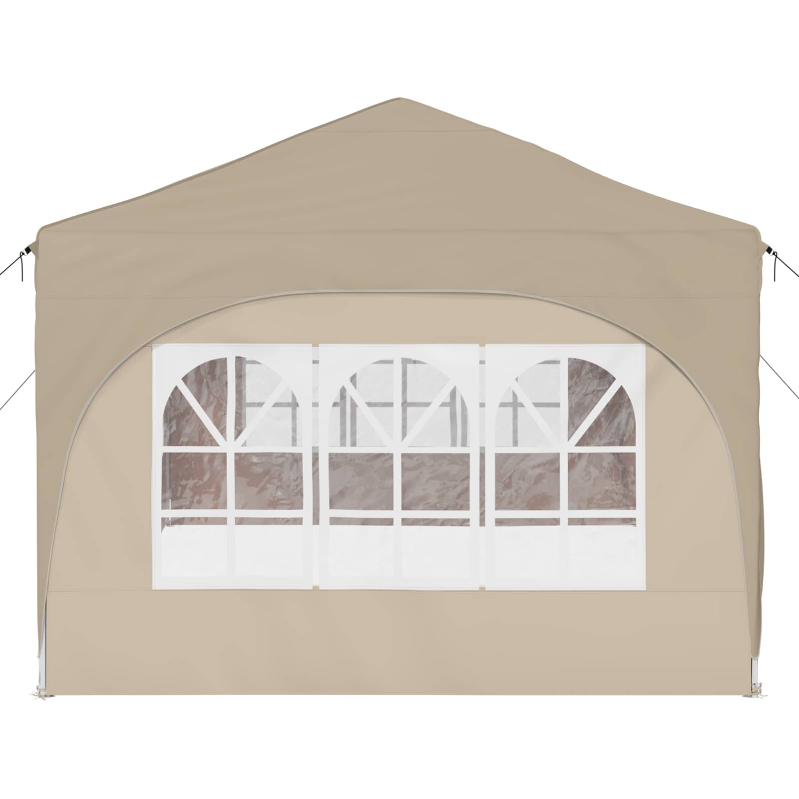 Pop-up šventinis palapinė 575 x 288 x 245 cm Kreminė Pop-up šventinis palapinė 575 x 288 x 245 cm Kreminė - Image 8