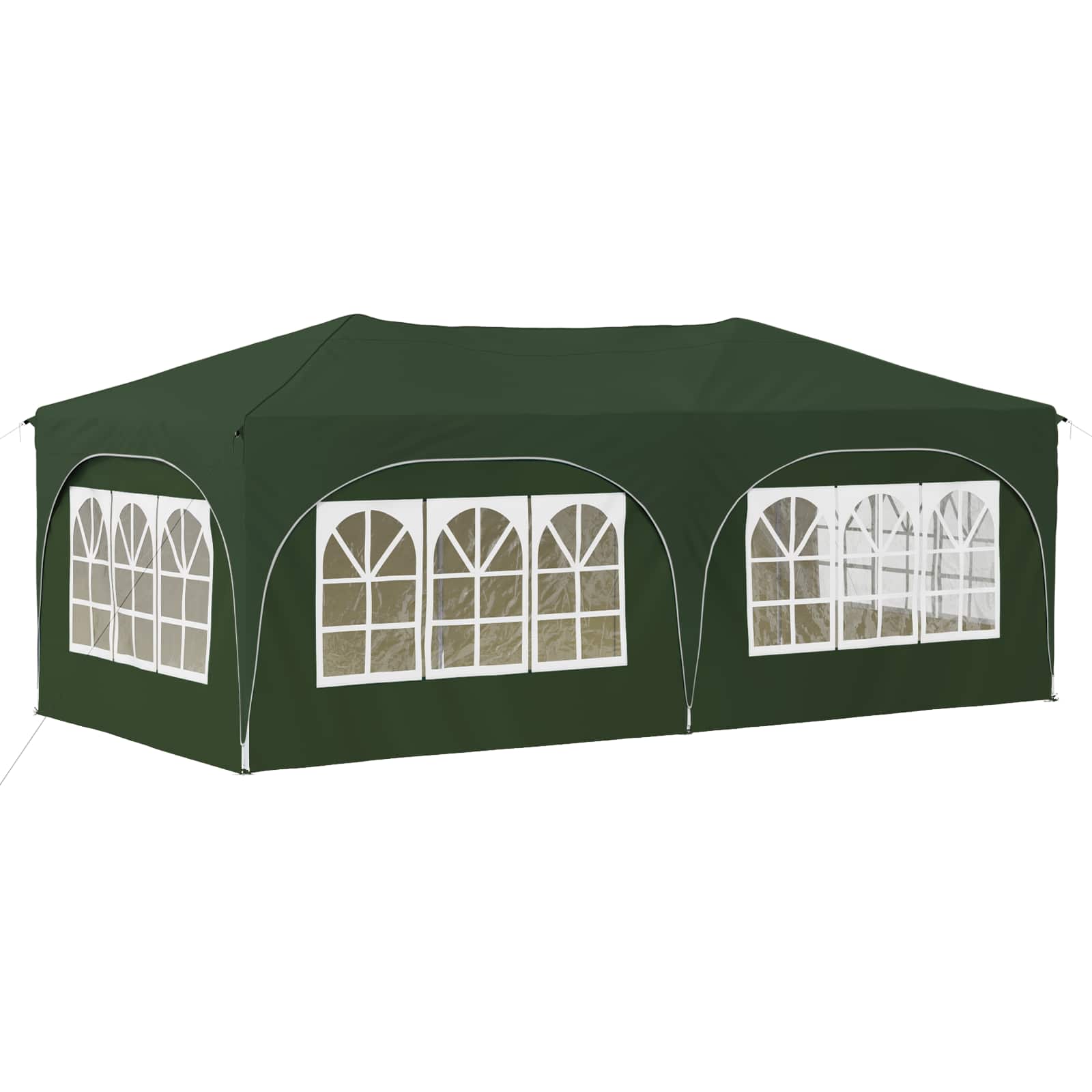 Pop-up šventinis palapinė 575 x 288 x 245 cm Žalia Pop-up šventinis palapinė 575 x 288 x 245 cm Žalia - Image 9