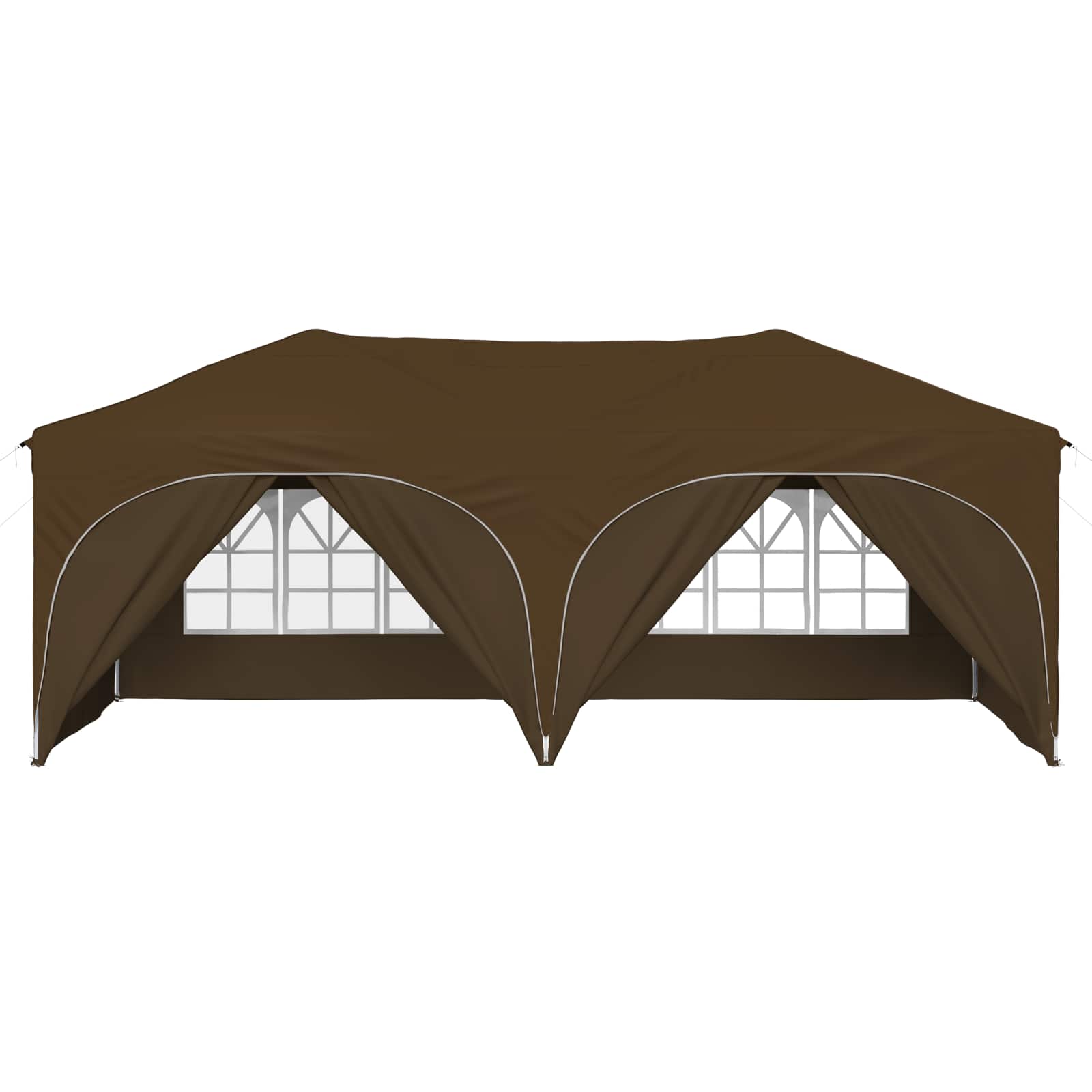 Pop-up šventinis palapinė 575 x 288 x 245 cm Taupe Pop-up šventinis palapinė 575 x 288 x 245 cm Taupe - Image 7