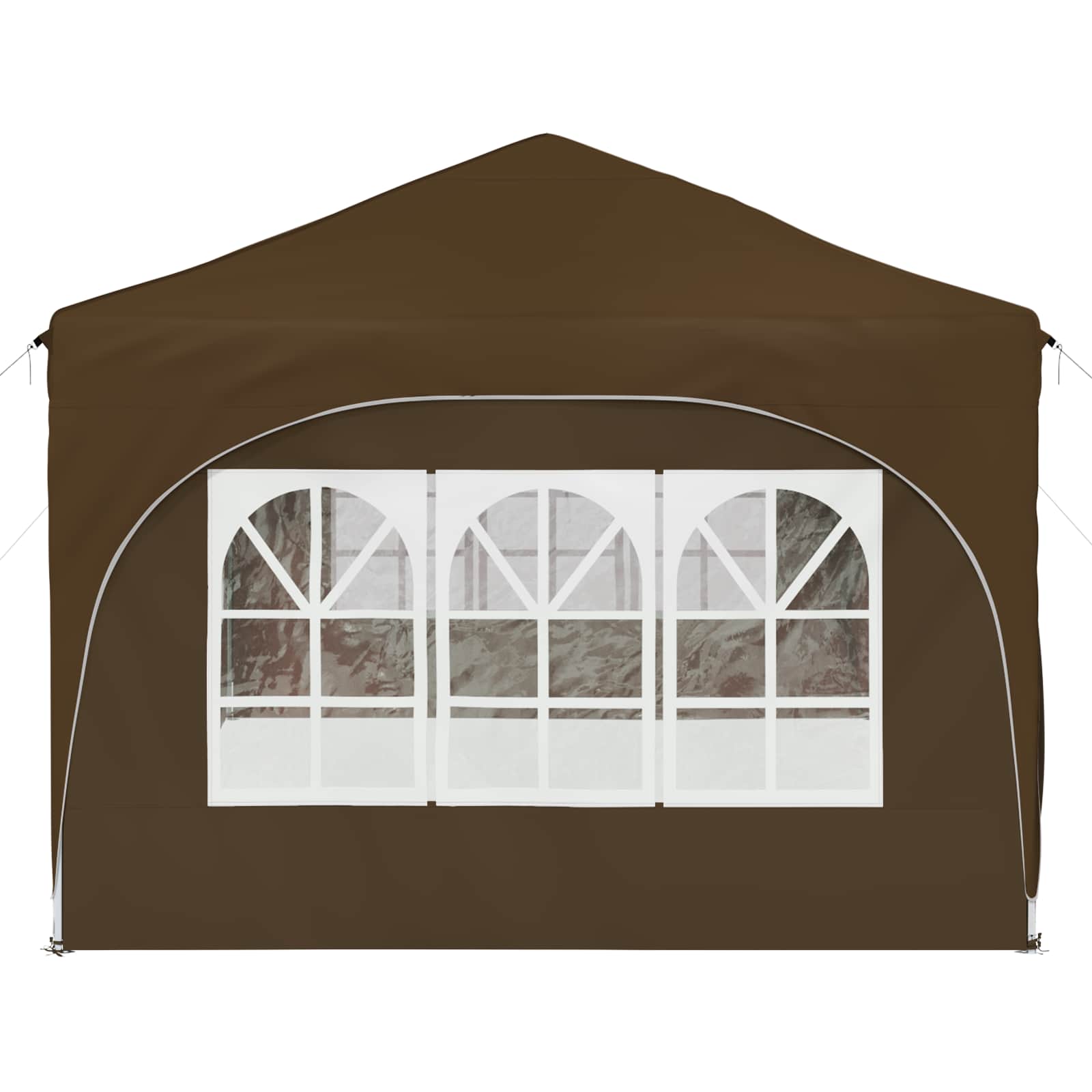 Pop-up šventinis palapinė 575 x 288 x 245 cm Taupe Pop-up šventinis palapinė 575 x 288 x 245 cm Taupe - Image 8