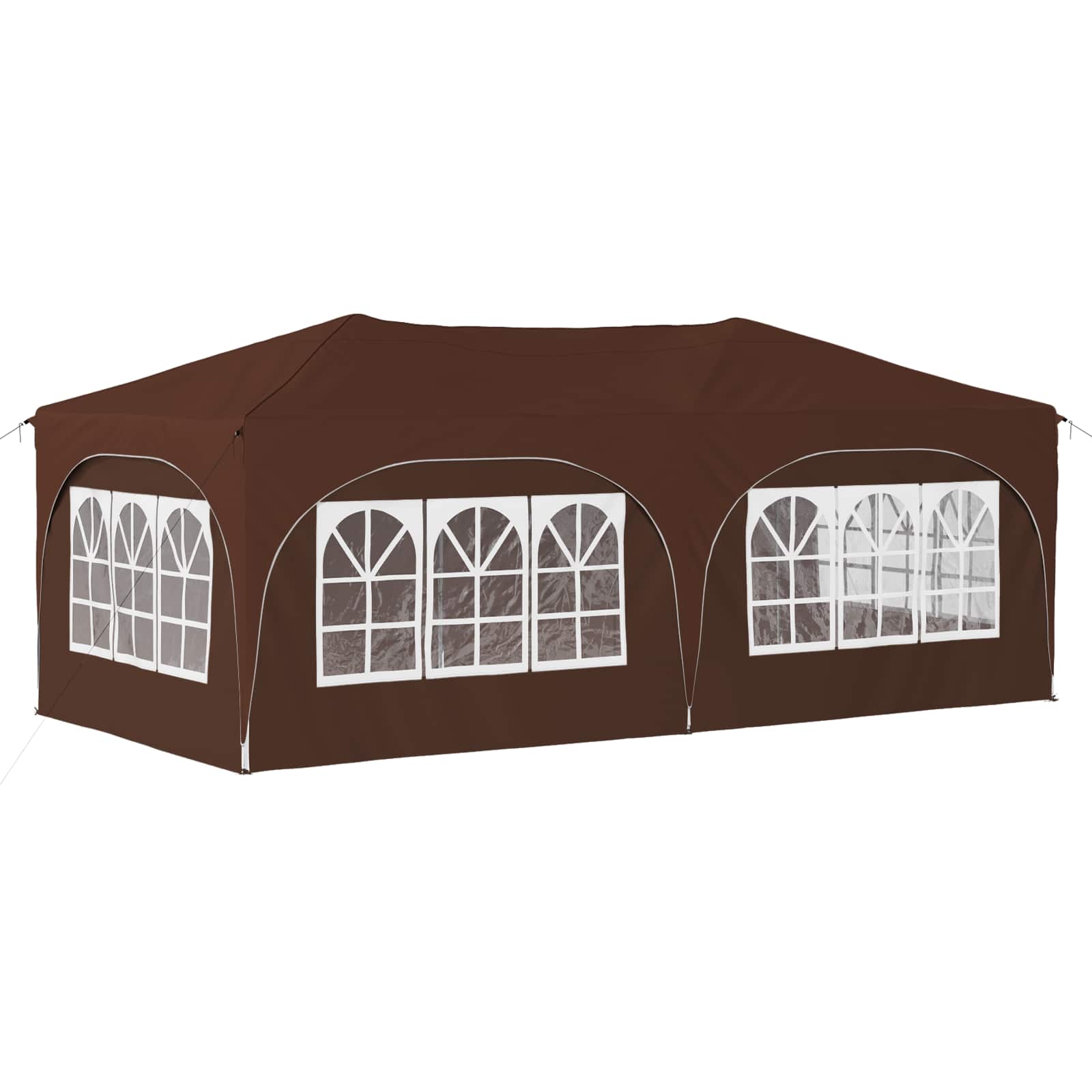 Pop-up šventinis palapinė 575 x 288 x 245 cm Ruda Pop-up šventinis palapinė 575 x 288 x 245 cm Ruda - Image 9