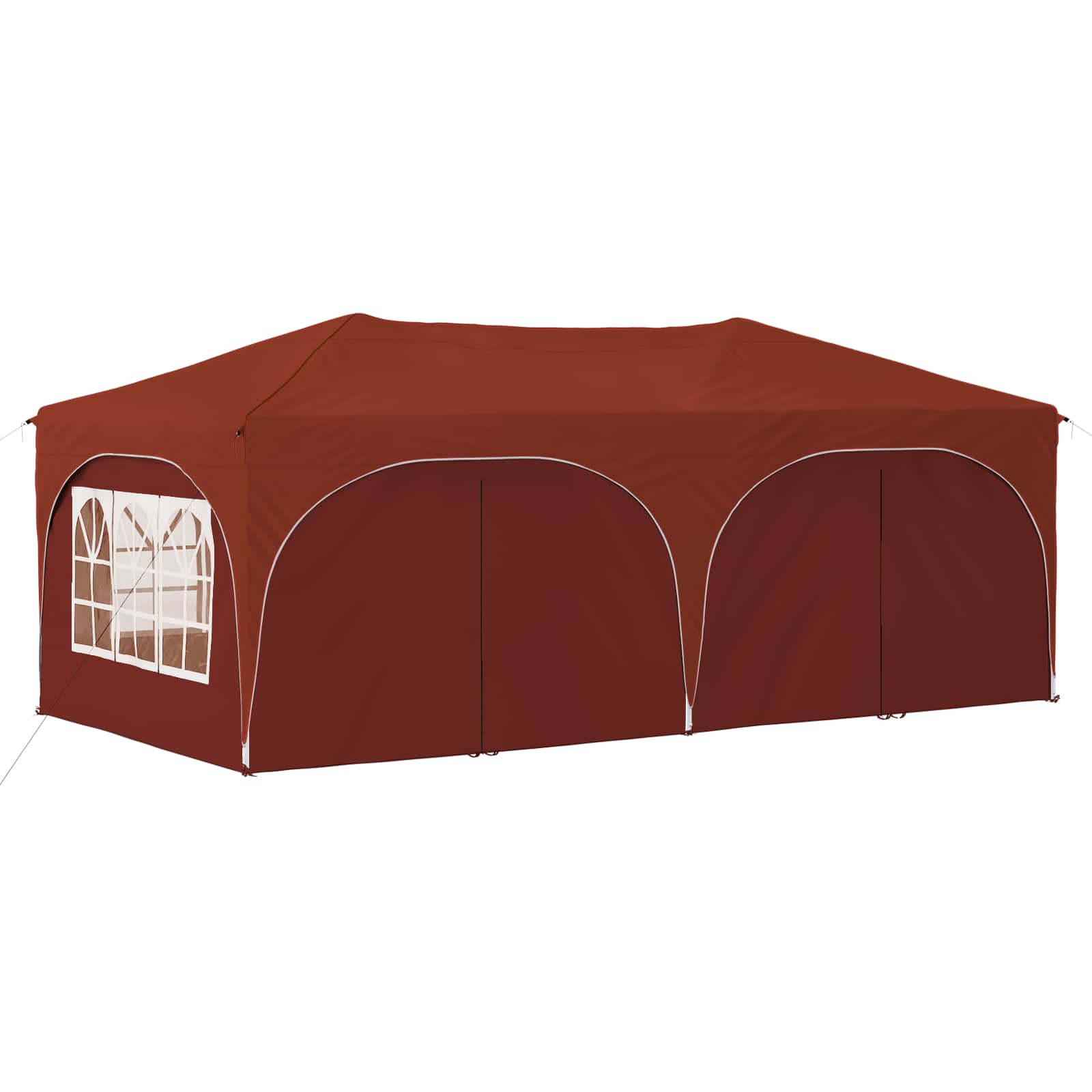 Pop-up šventinis palapinė 575 x 288 x 245 cm Terakotos Pop-up šventinis palapinė 575 x 288 x 245 cm Terakotos - Image 5