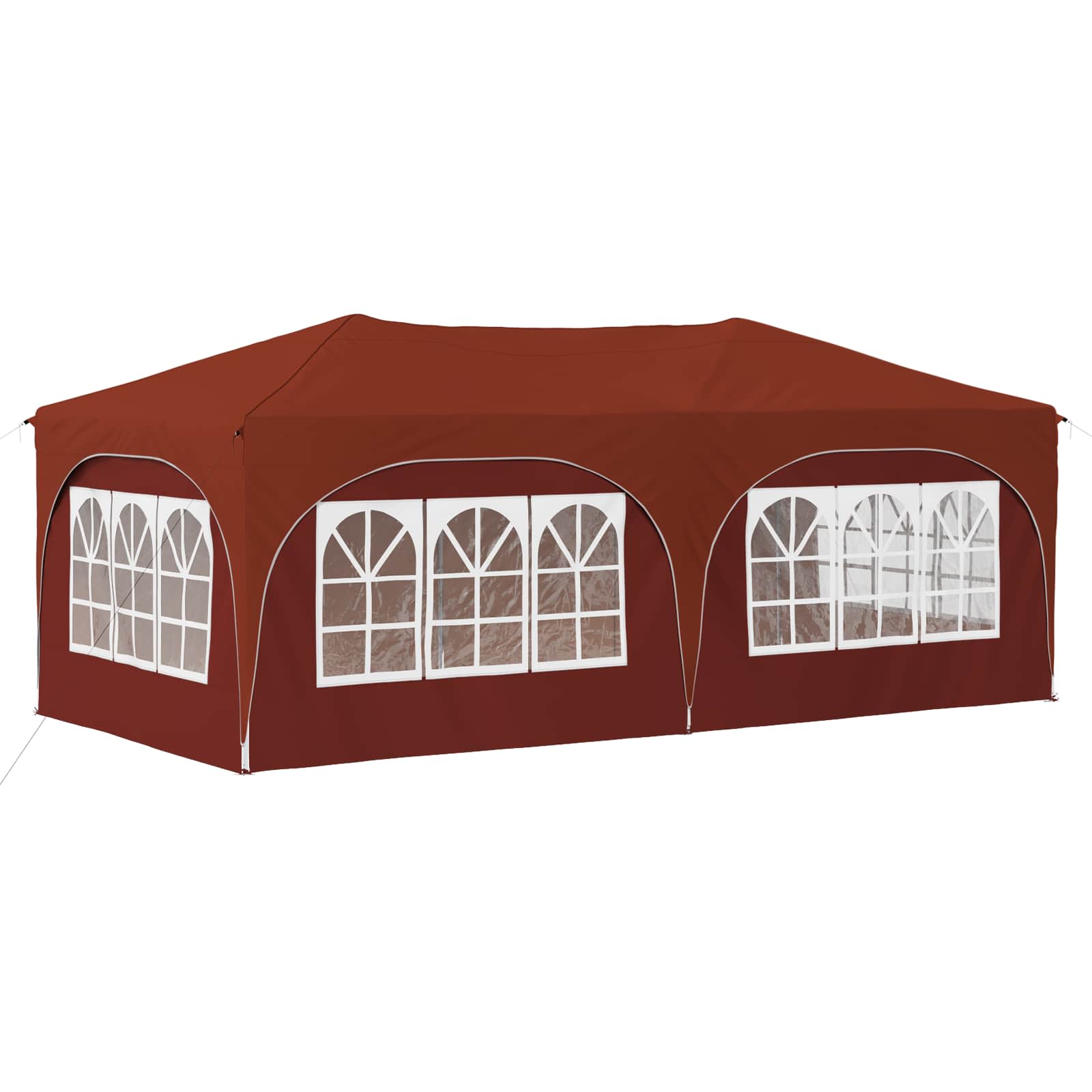 Pop-up šventinis palapinė 575 x 288 x 245 cm Terakotos Pop-up šventinis palapinė 575 x 288 x 245 cm Terakotos - Image 9