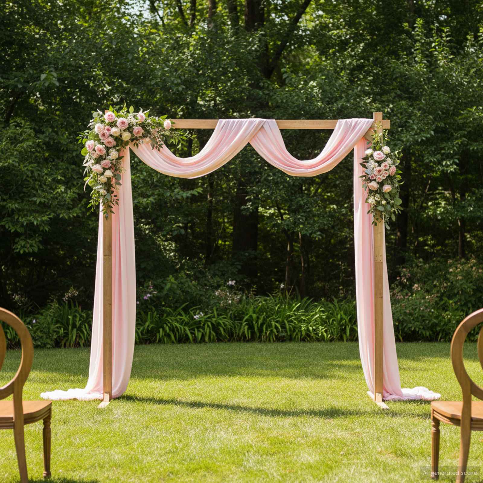 Vestuvinis Arklys Šviesiai rudas 225 x 95 x 226 cm Vestuvinis Arklys Šviesiai rudas 225 x 95 x 226 cm - Image 5
