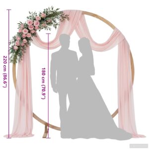 Vestuvinis Arklys Šviesiai rudas 224 x 80 x 220 cm