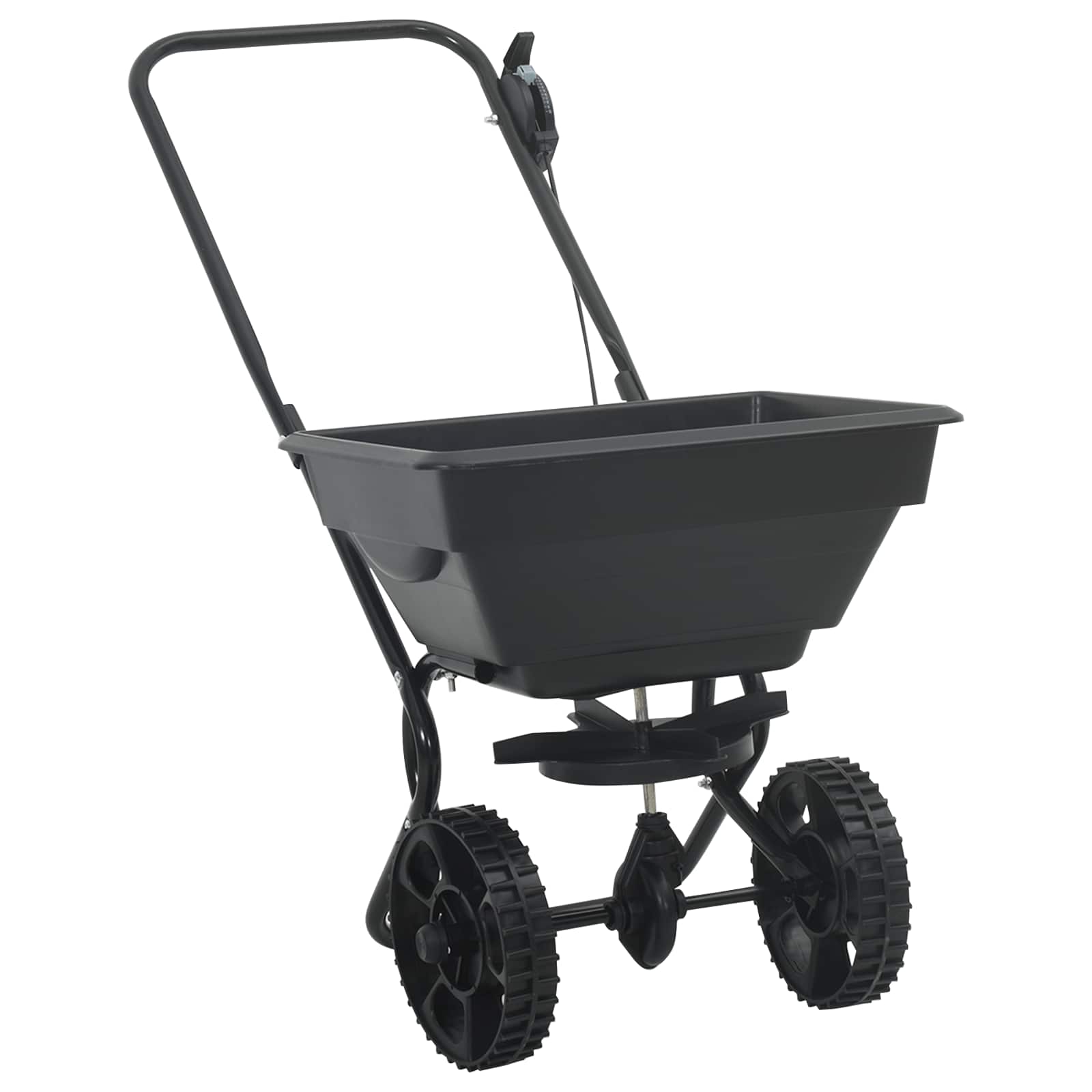Sėjamoji Juoda 82 x 46 x 75 cm PVC ir Plienas Sėjamoji Juoda 82 x 46 x 75 cm PVC ir Plienas - Image 5