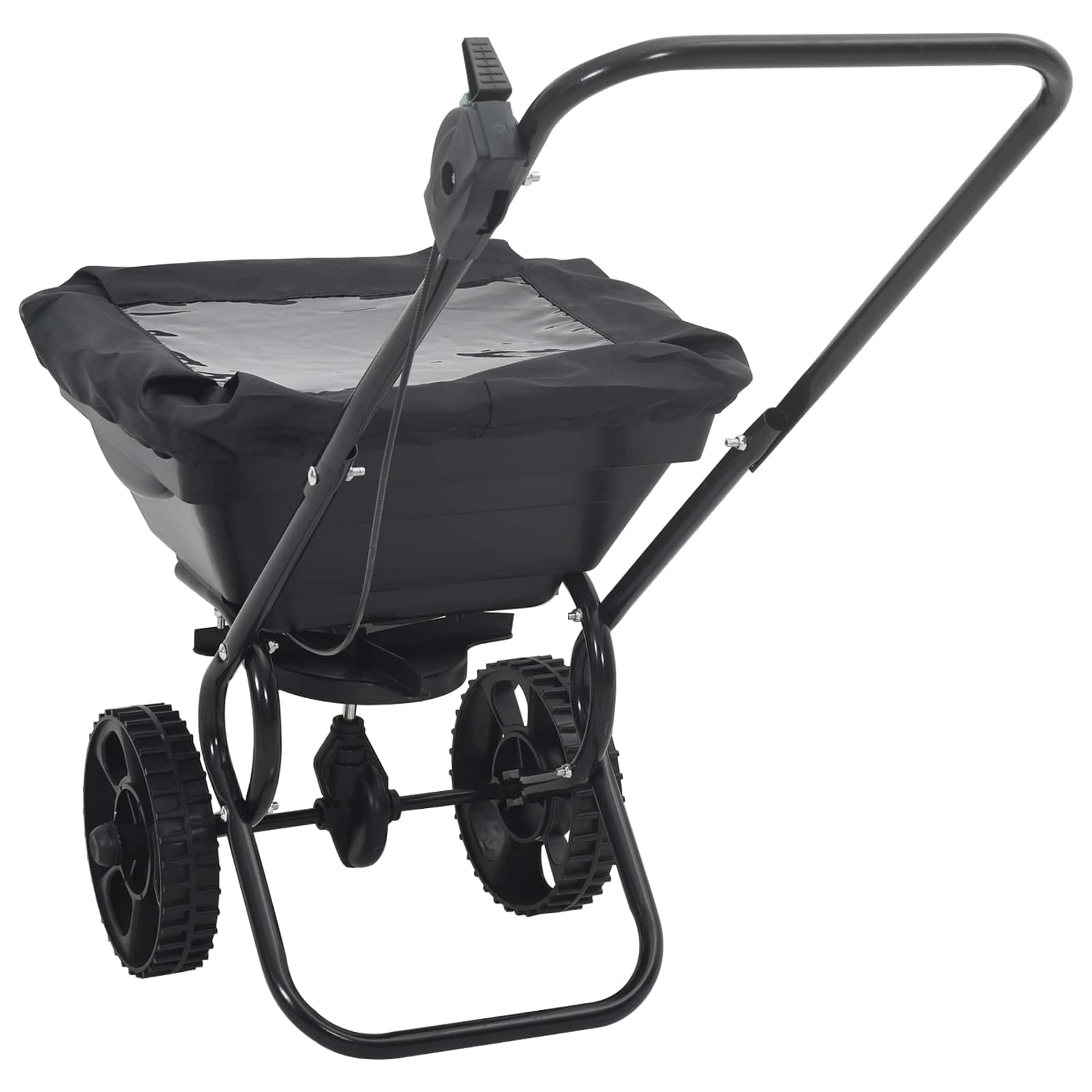 Sėjamoji Juoda 82 x 46 x 75 cm PVC ir Plienas Sėjamoji Juoda 82 x 46 x 75 cm PVC ir Plienas - Image 8