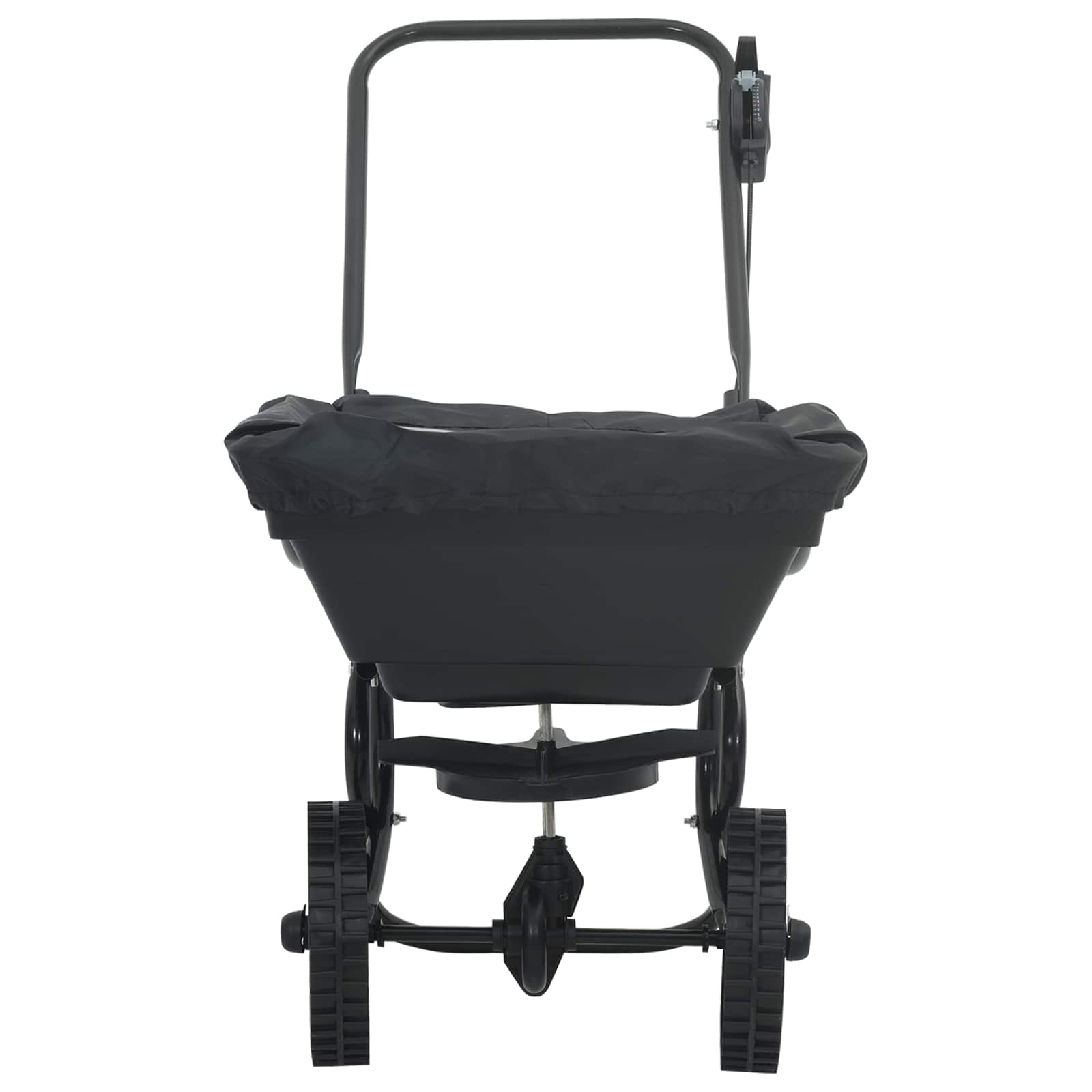 Sėjamoji Juoda 82 x 46 x 75 cm PVC ir Plienas Sėjamoji Juoda 82 x 46 x 75 cm PVC ir Plienas - Image 6