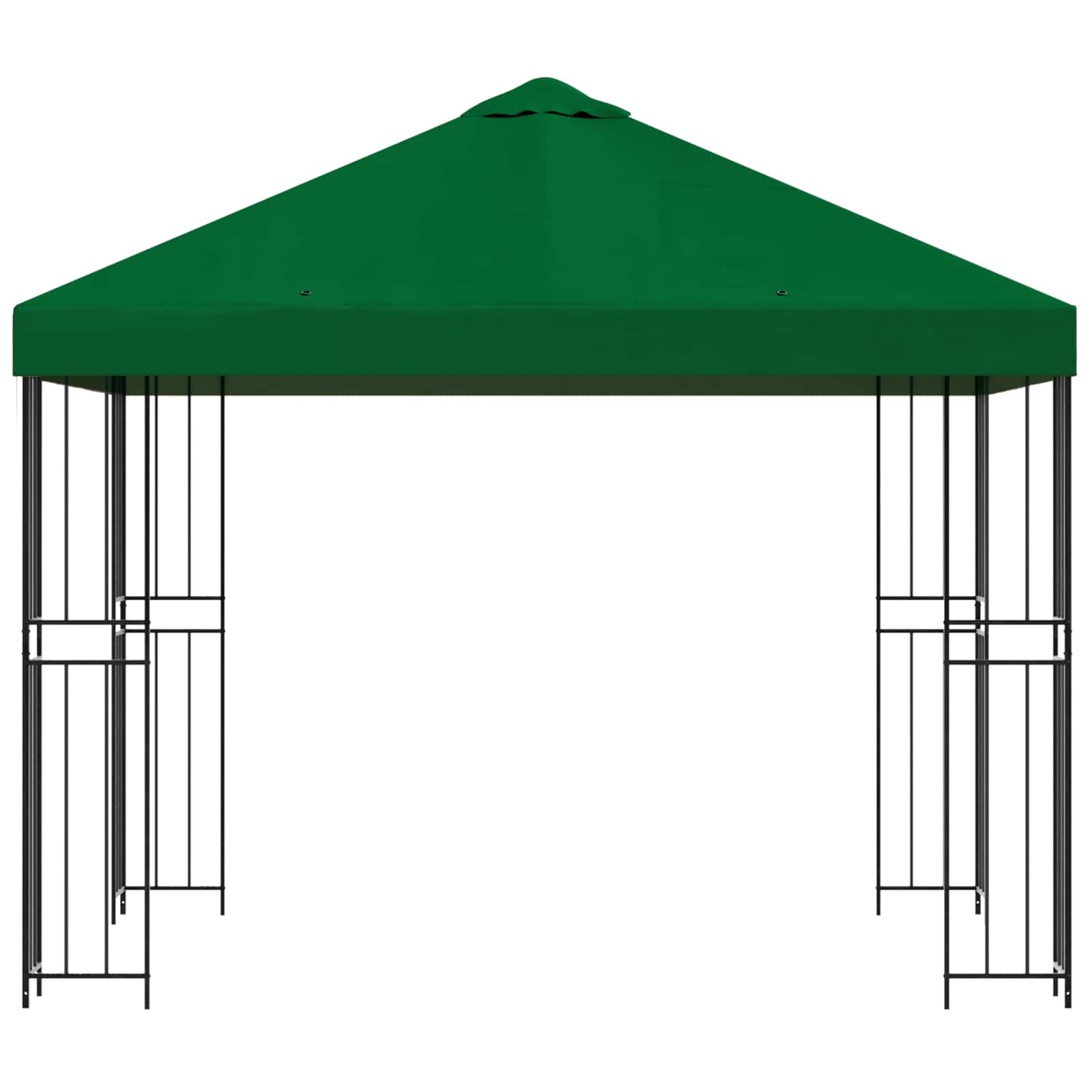 Pavėsinė 3 x 3 m Žalia Poliesteris ir plienas 190 gsm Pavėsinė 3 x 3 m Žalia Poliesteris ir plienas 190 gsm - Image 4