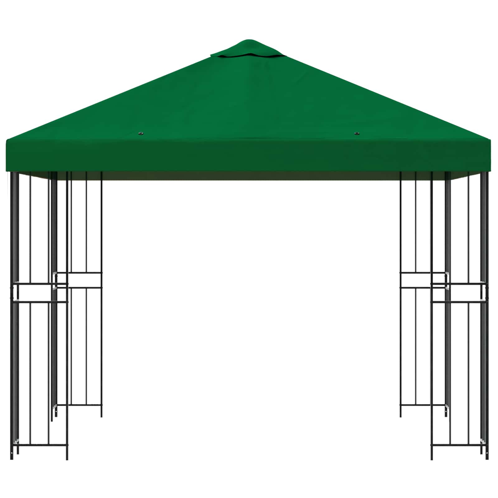 Pavėsinė 3 x 3 m Žalia Poliesteris ir plienas 190 gsm Pavėsinė 3 x 3 m Žalia Poliesteris ir plienas 190 gsm - Image 5