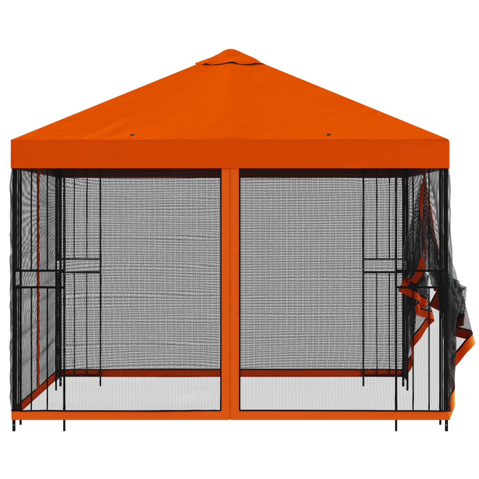 Sodo pavėsinė su šoninėmis sienelėmis 3 x 3 m Oranžinė Sodo pavėsinė su šoninėmis sienelėmis 3 x 3 m Oranžinė - Image 7