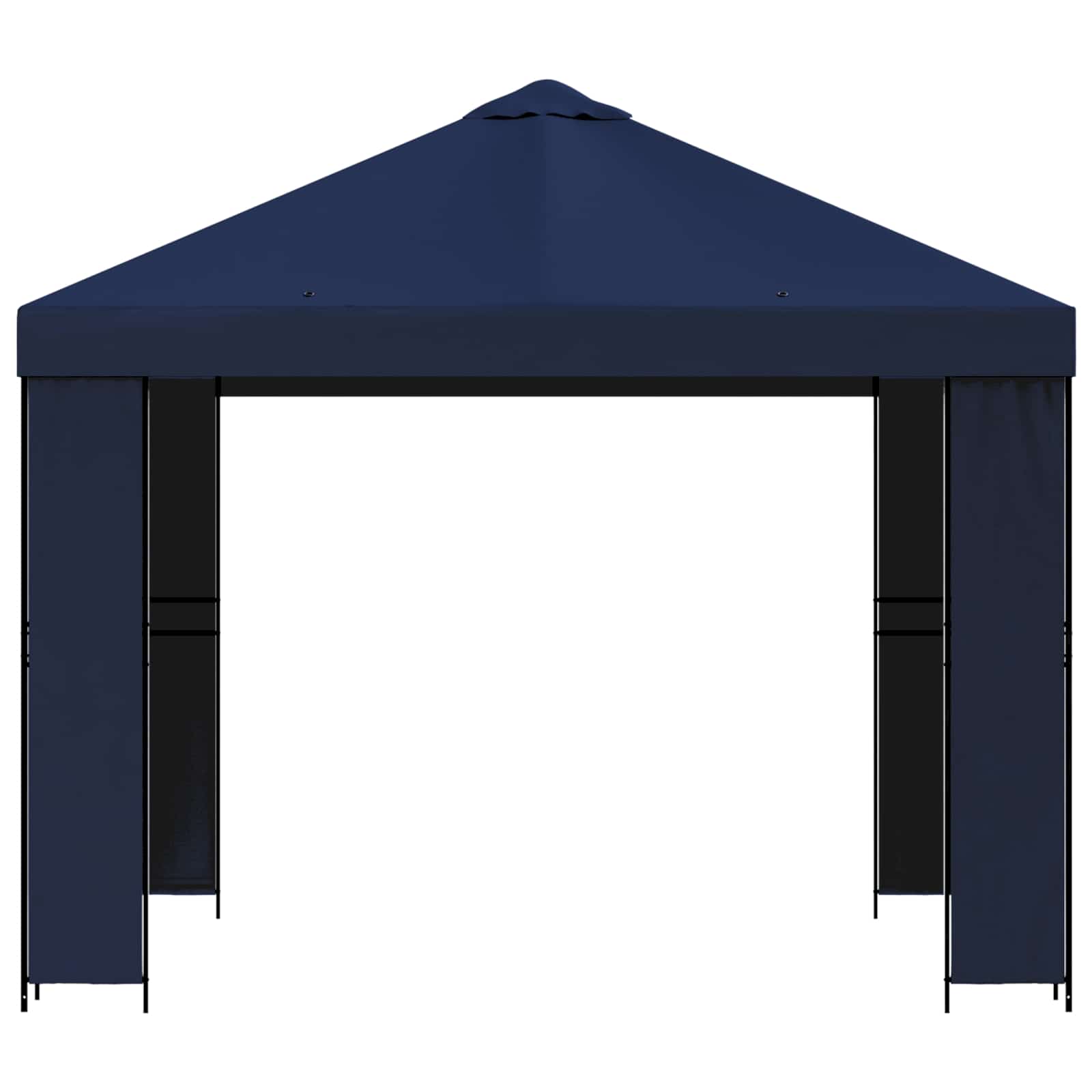 Pavėsinė 3 x 3 m Mėlyna Poliesteris ir plienas 190 gsm Pavėsinė 3 x 3 m Mėlyna Poliesteris ir plienas 190 gsm - Image 4