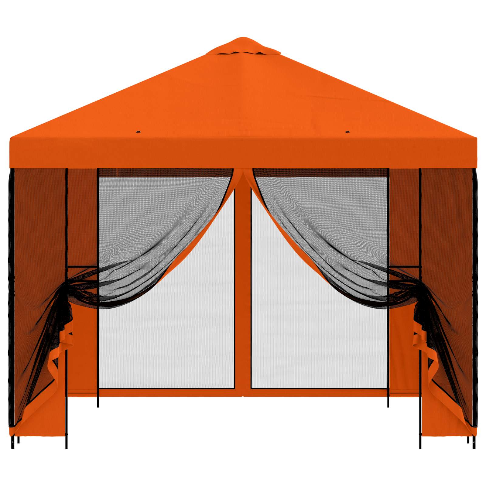 Sodo pavėsinė su šoninėmis sienelėmis 3 x 3 m Oranžinė Sodo pavėsinė su šoninėmis sienelėmis 3 x 3 m Oranžinė - Image 6