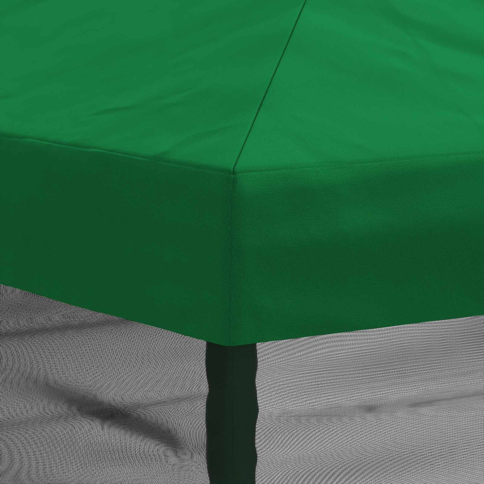 Pavėsinės dengti su šoninėmis sienelėmis 6 x 3 m Žalia Pavėsinės dengti su šoninėmis sienelėmis 6 x 3 m Žalia - Image 9