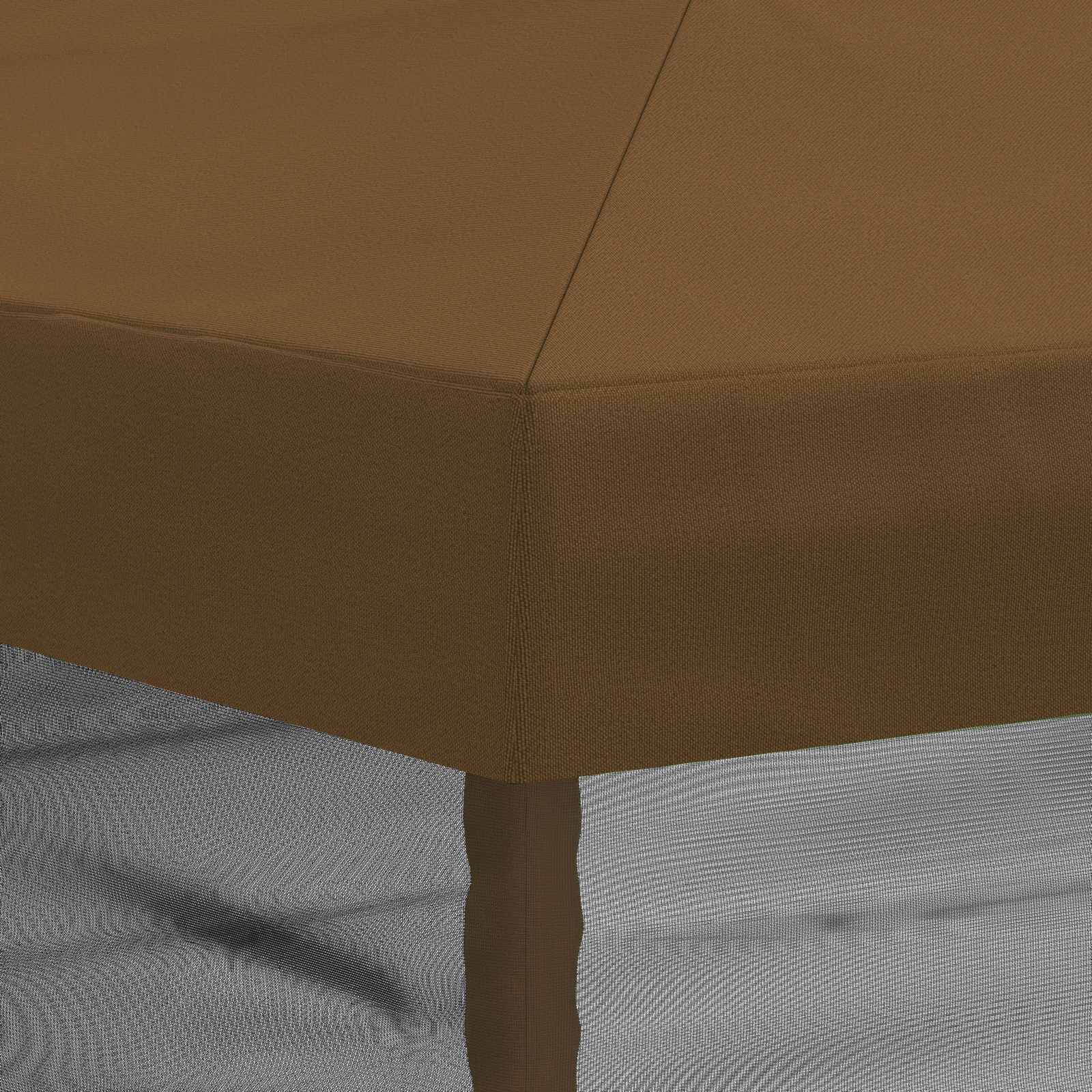 Pavėsinės dengti su šoninėmis sienelėmis 6 x 3 m Taupe Pavėsinės dengti su šoninėmis sienelėmis 6 x 3 m Taupe - Image 9