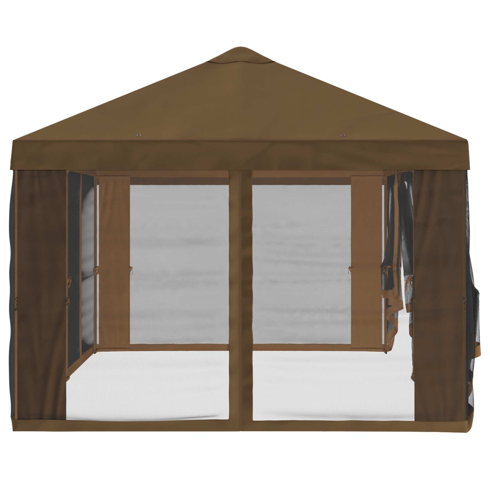 Pavėsinės dengti su šoninėmis sienelėmis 6 x 3 m Taupe Pavėsinės dengti su šoninėmis sienelėmis 6 x 3 m Taupe - Image 7