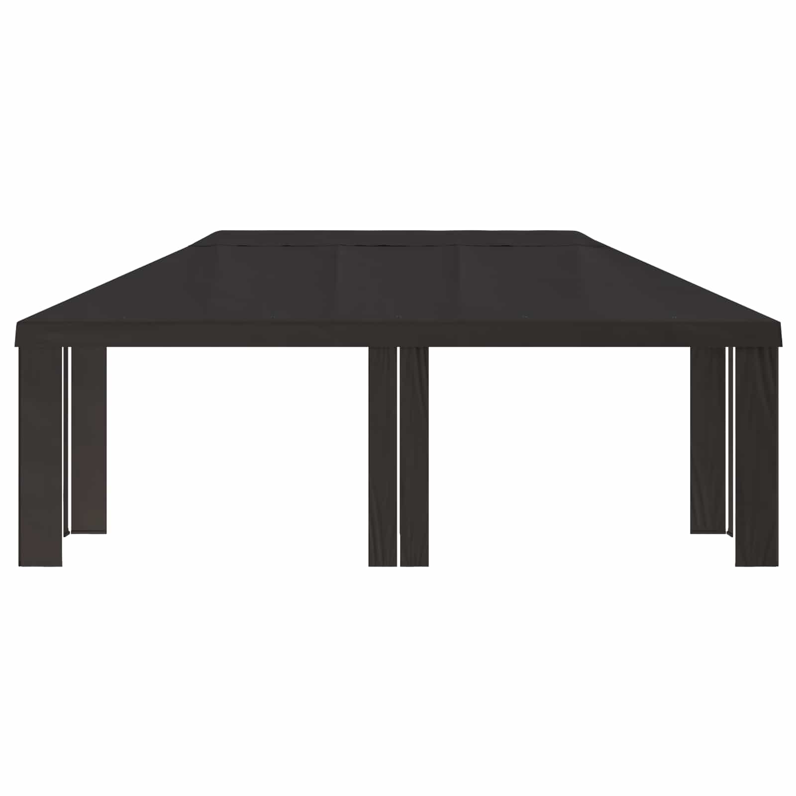 Paviljono uždanga 6 x 3 m Antracito Poliesteris 190 gsm Paviljono uždanga 6 x 3 m Antracito Poliesteris 190 gsm - Image 4