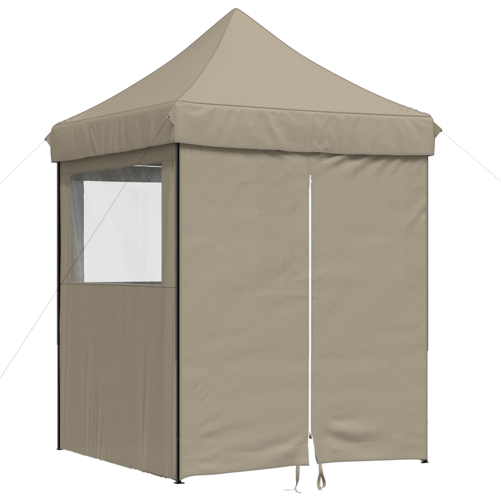 Šventės palapinė 200 x 200 x 306 cm Taupe Oksfordo audinys Šventės palapinė 200 x 200 x 306 cm Taupe Oksfordo audinys - Image 4