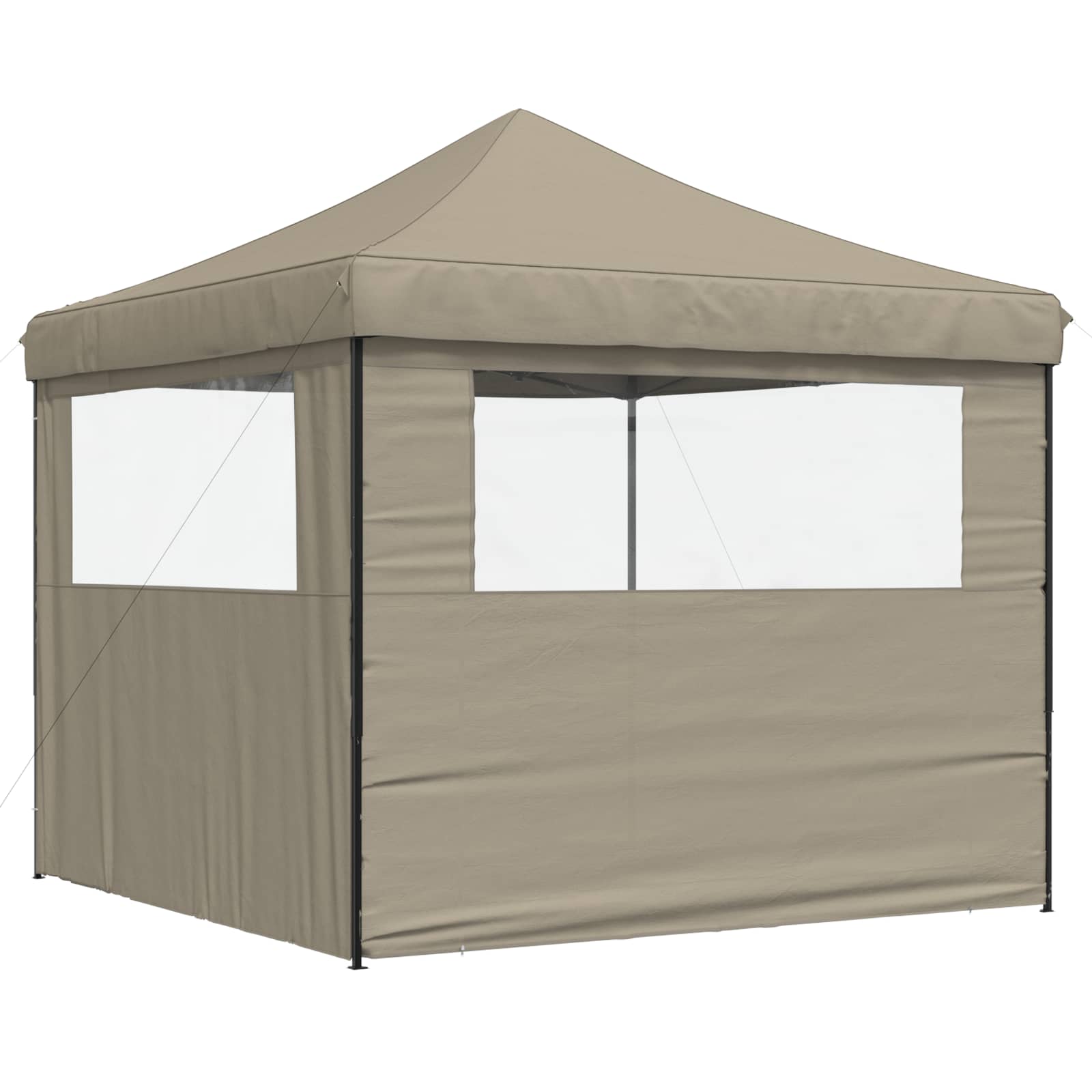 Šventės palapinė 292 x 292 x 315 cm Taupe Oksfordo audinys Šventės palapinė 292 x 292 x 315 cm Taupe Oksfordo audinys - Image 7