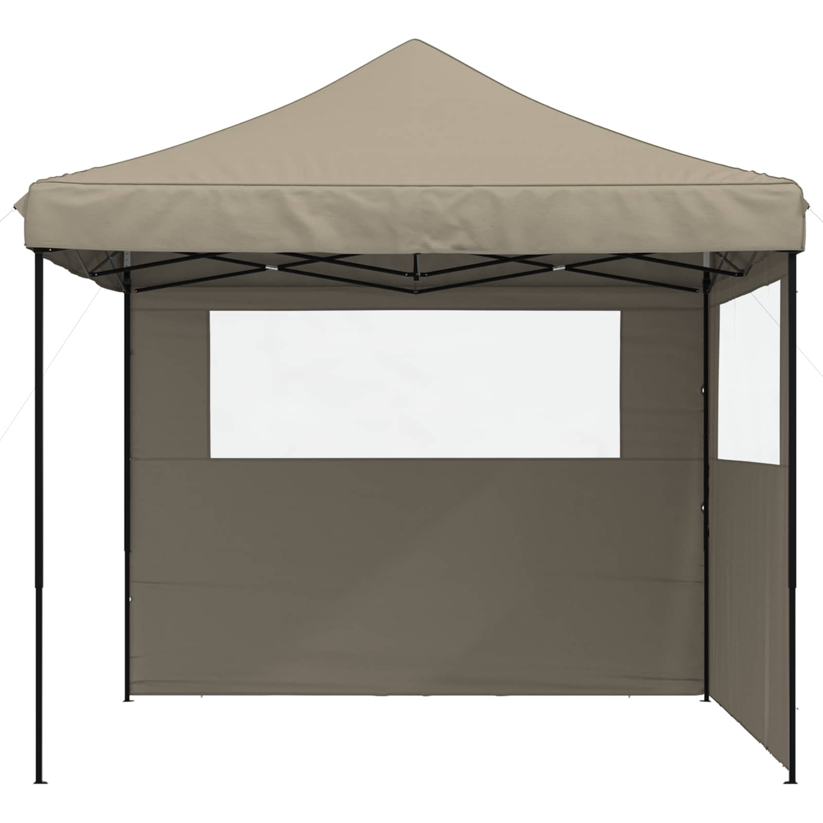 Šventės palapinė 292 x 292 x 315 cm Taupe Oksfordo audinys Šventės palapinė 292 x 292 x 315 cm Taupe Oksfordo audinys - Image 4